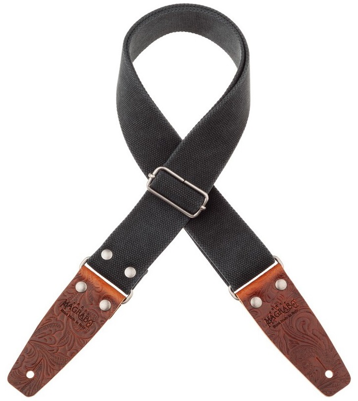 Levně Magrabò Stripe SC Entry Olded Black 5 cm Brown Ends