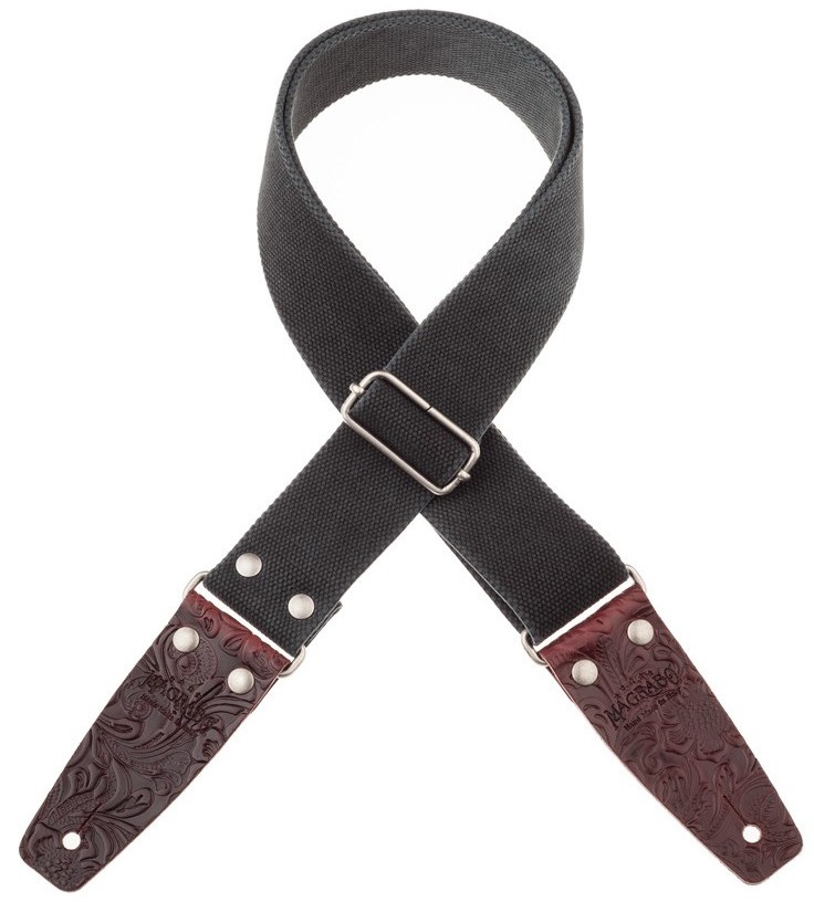 Levně Magrabò Stripe SC Entry Olded Black 5 cm Bordeaux Ends