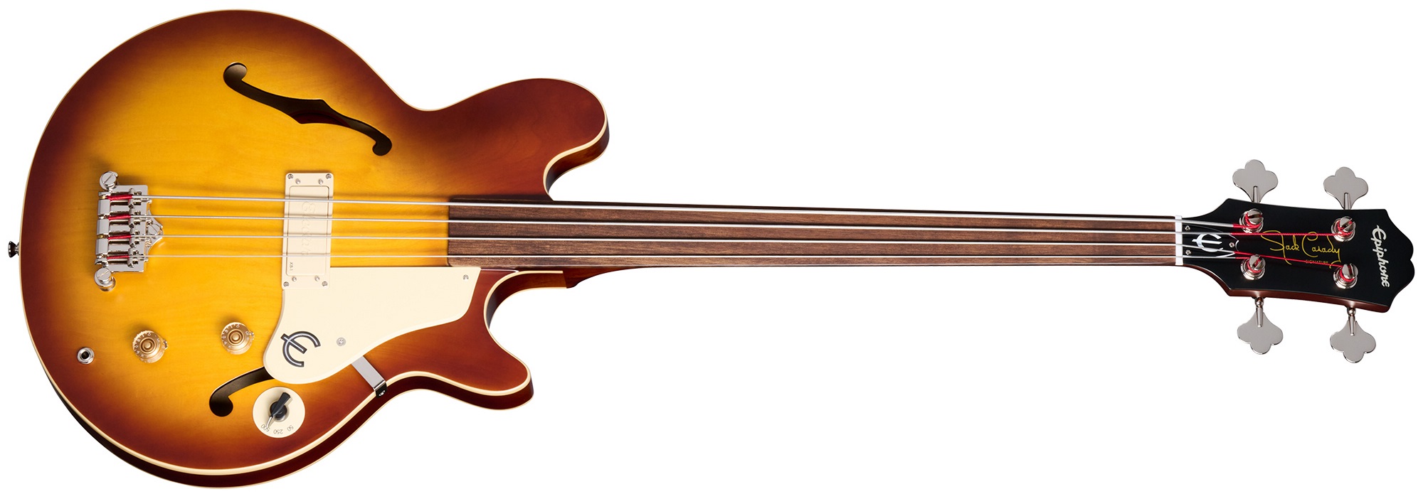 Levně Epiphone Jack Casady Fretless Bass ART