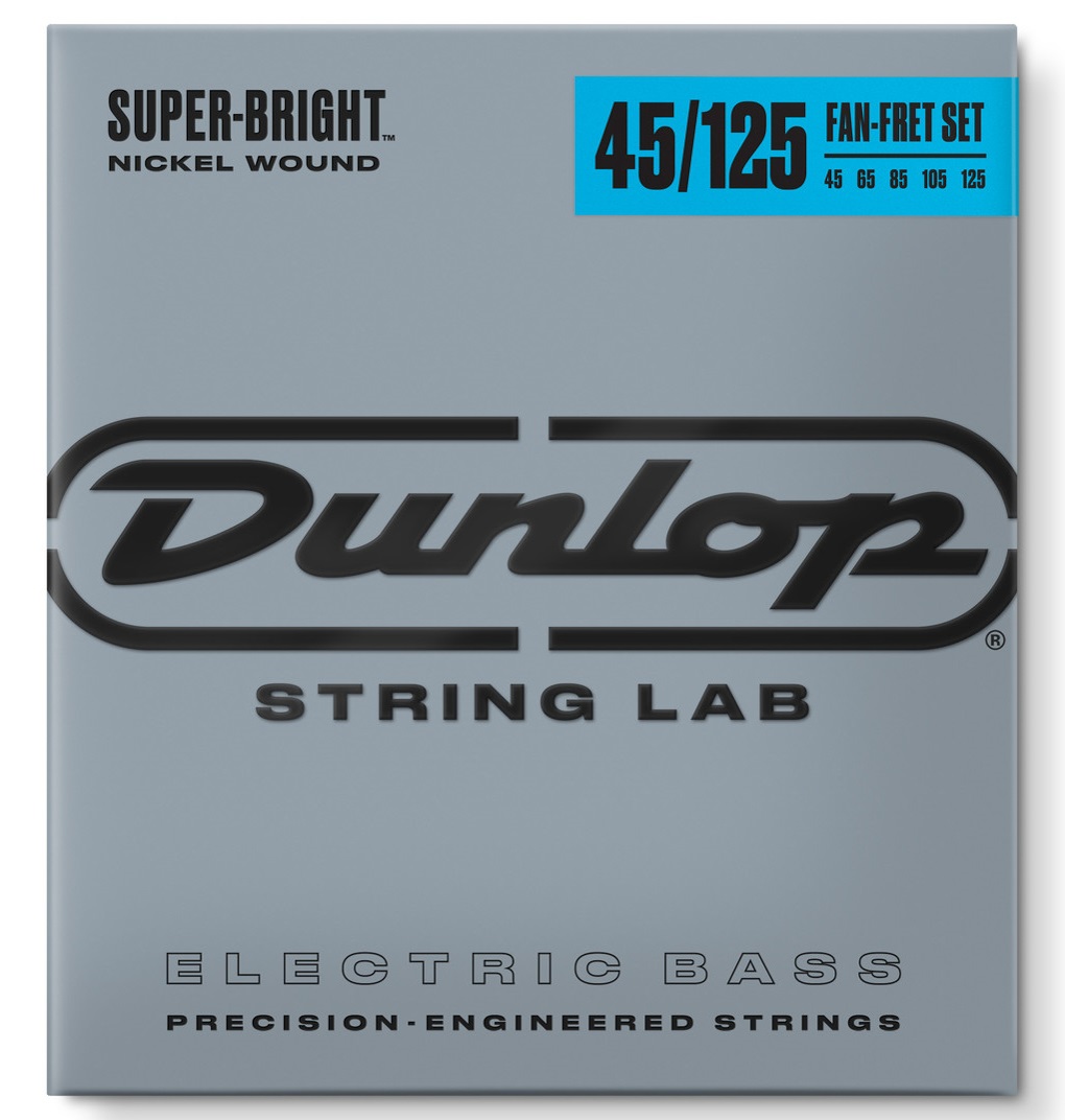 Levně Dunlop Bass Super Bright Nickel 45-125 5-String