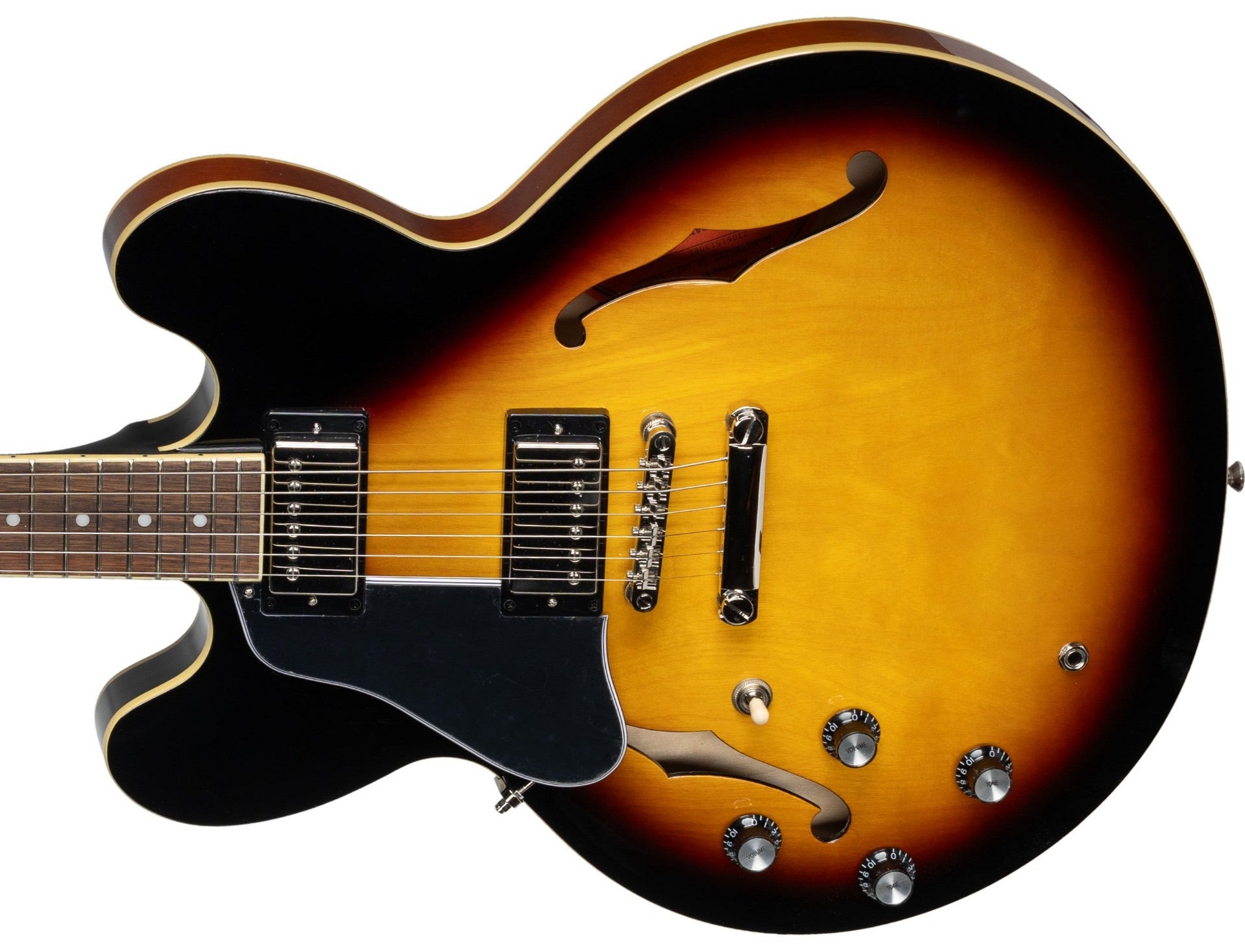 Epiphone ES-335 LH Vintage Sunburst (obrázek 3)