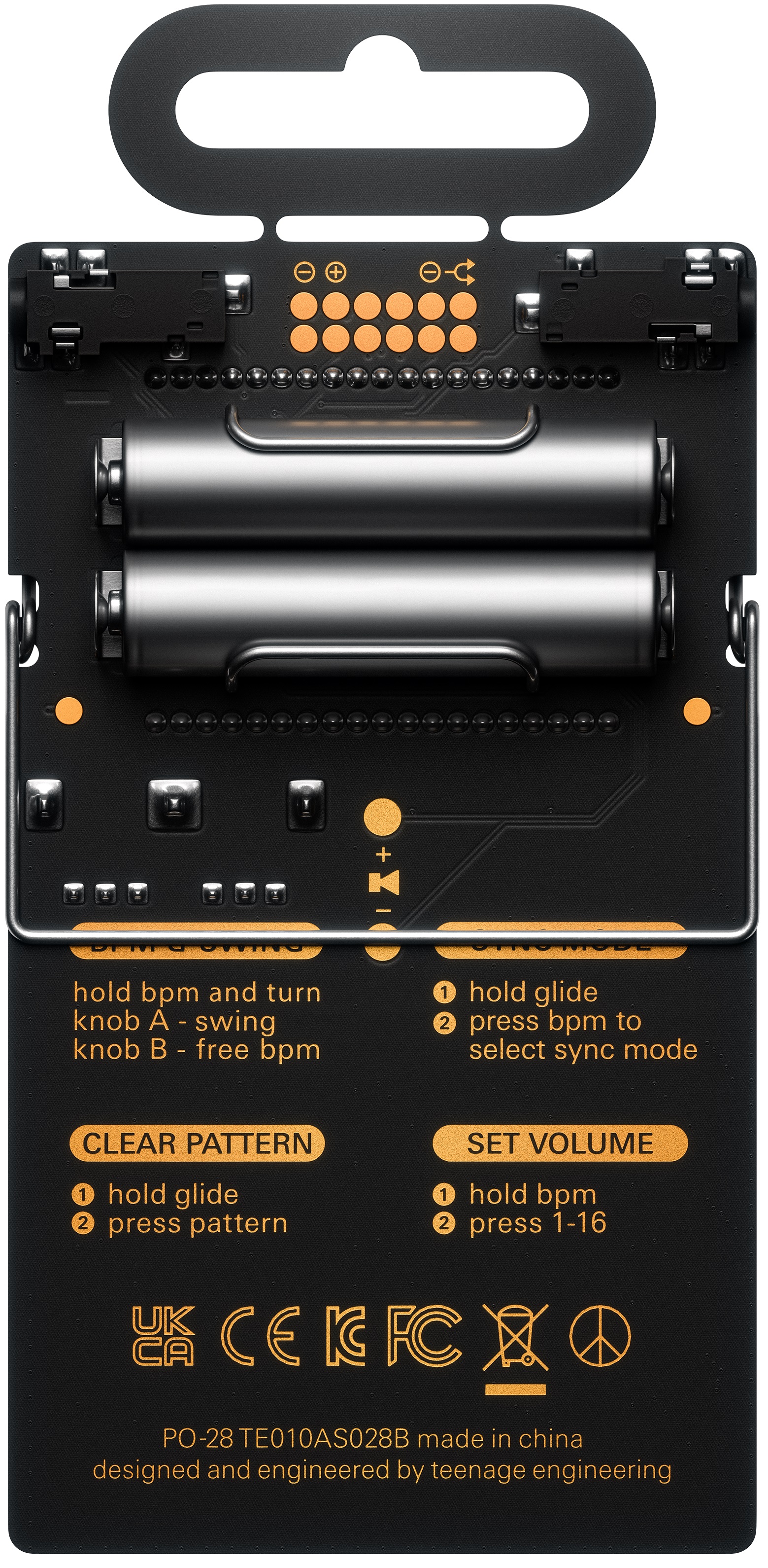 Teenage Engineering PO-28 robot (obrázek 4)