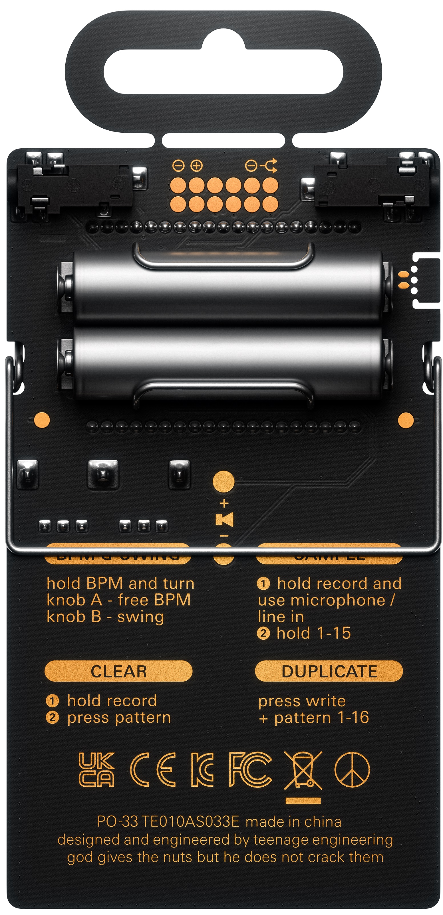 Teenage Engineering PO-33 K.O.! (obrázek 4)