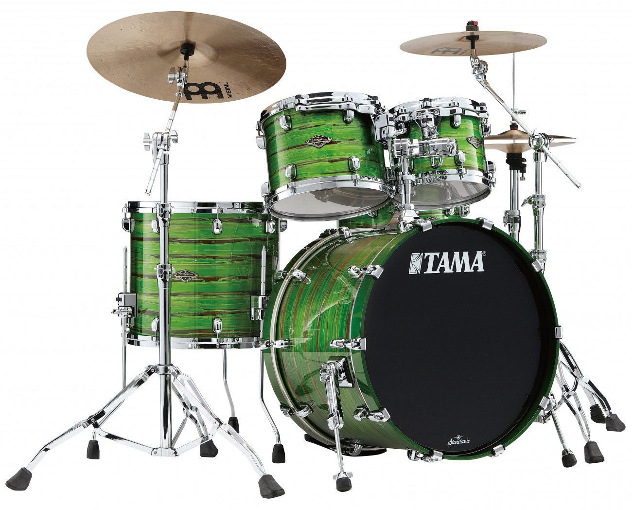 Tama Starclassic Walnut/Birch Lacquer Shamrock Oyster Rock Set