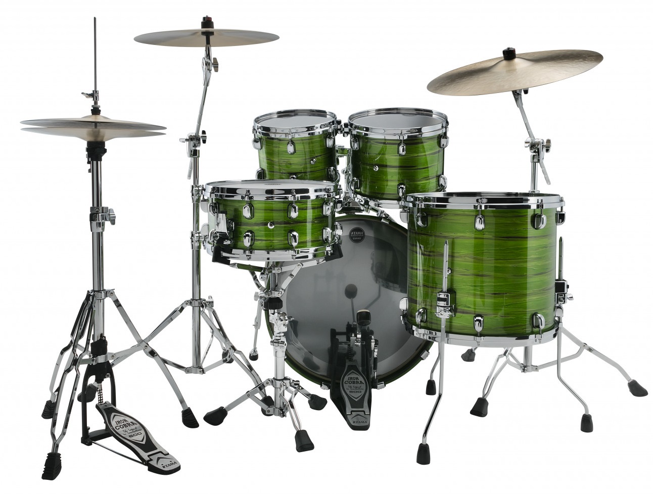 Tama Starclassic Walnut/Birch Lacquer Shamrock Oyster Rock Set (obrázek 3)