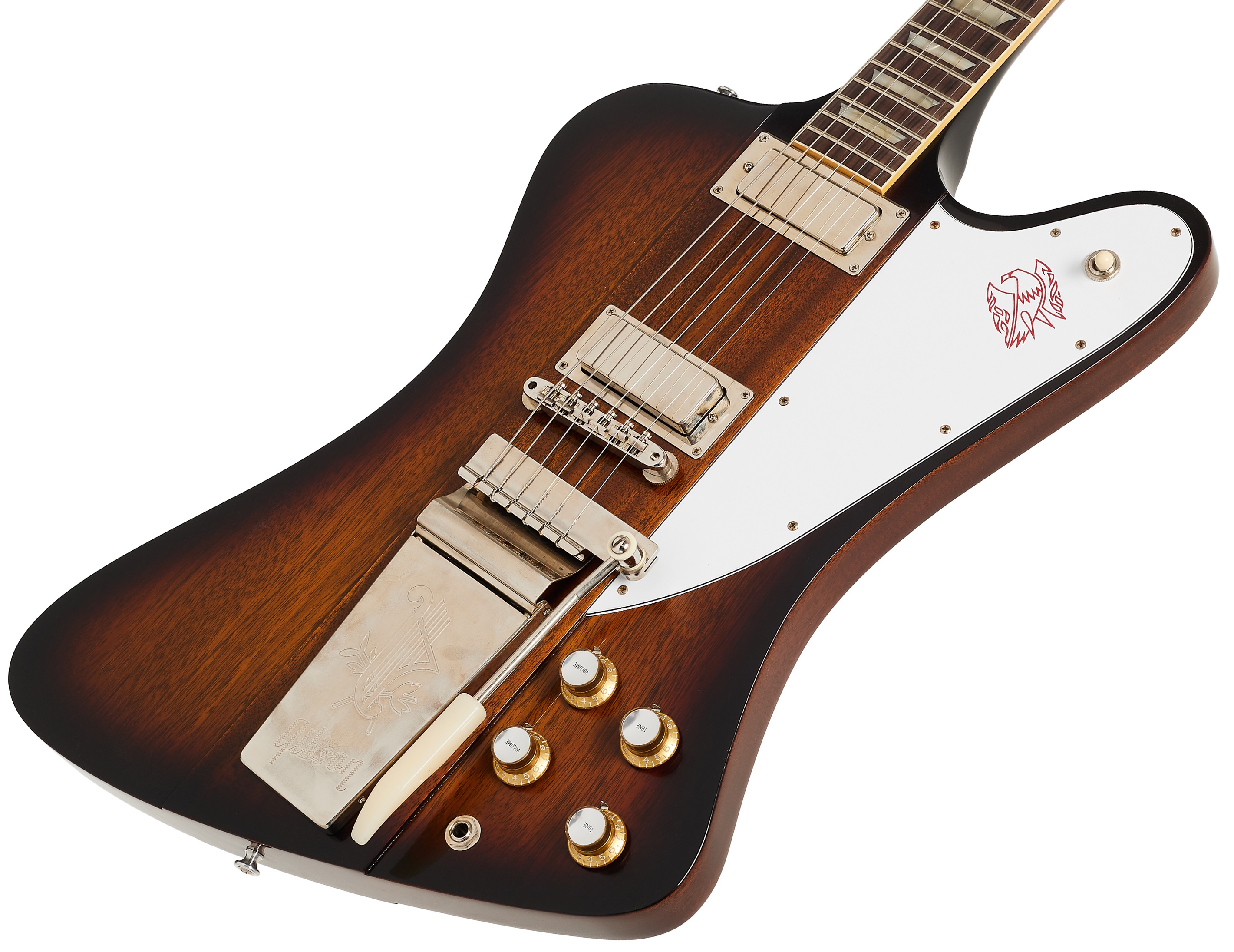 Gibson Custom 1963 Firebird V w/ Maestro Vibrola VOS Vintage Sunburst (obrázek 3)