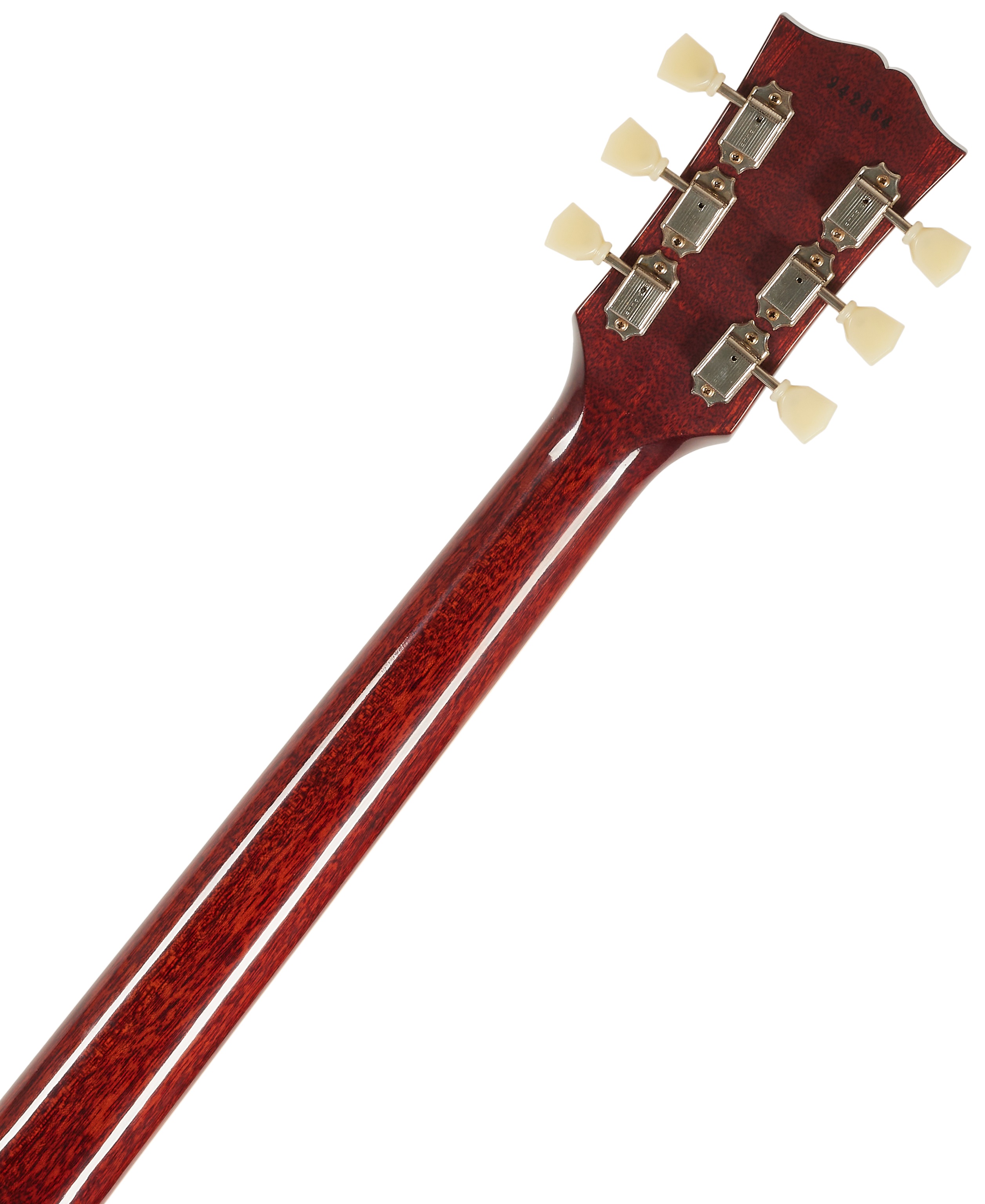 Gibson Custom 1959 Les Paul Standard Reissue VOS Washed Cherry Sunburs (obrázek 5)