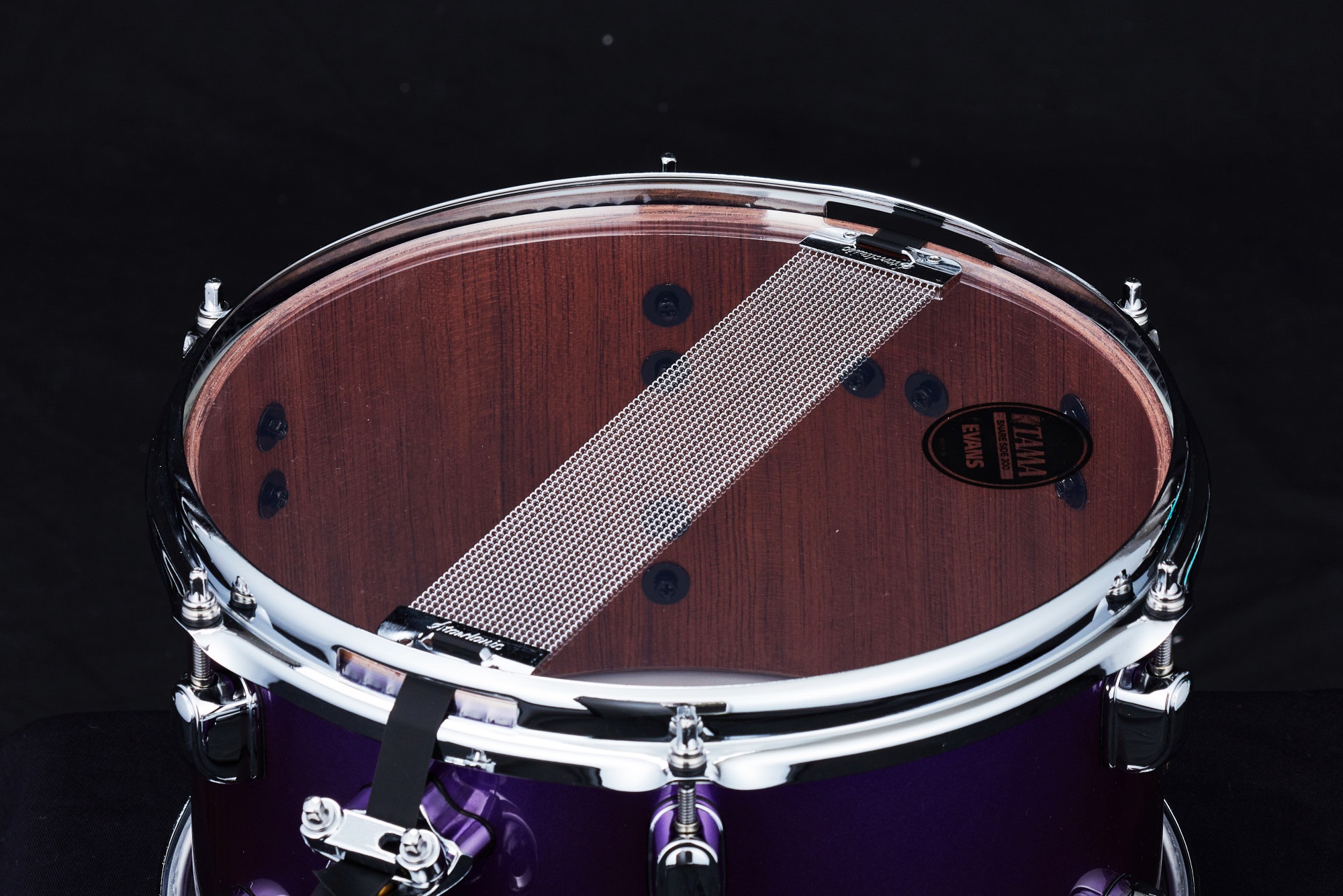 Tama S.L.P. Clay Aeschliman Mod Bubinga Snare Drum 12" x 7" - Galactic (obrázek 4)