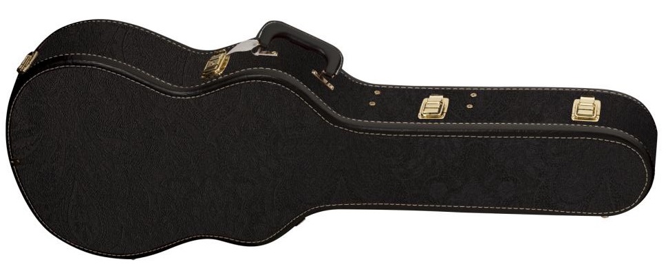 PRS Hollowbody Hard Case Black Tolex/Black Interior