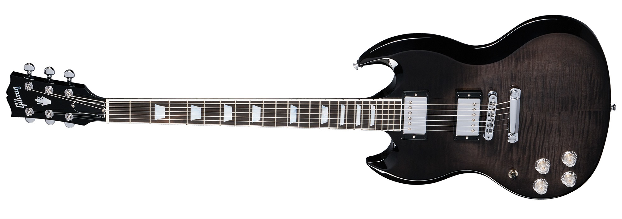 Levně Gibson SG Modern LH Trans Black Fade
