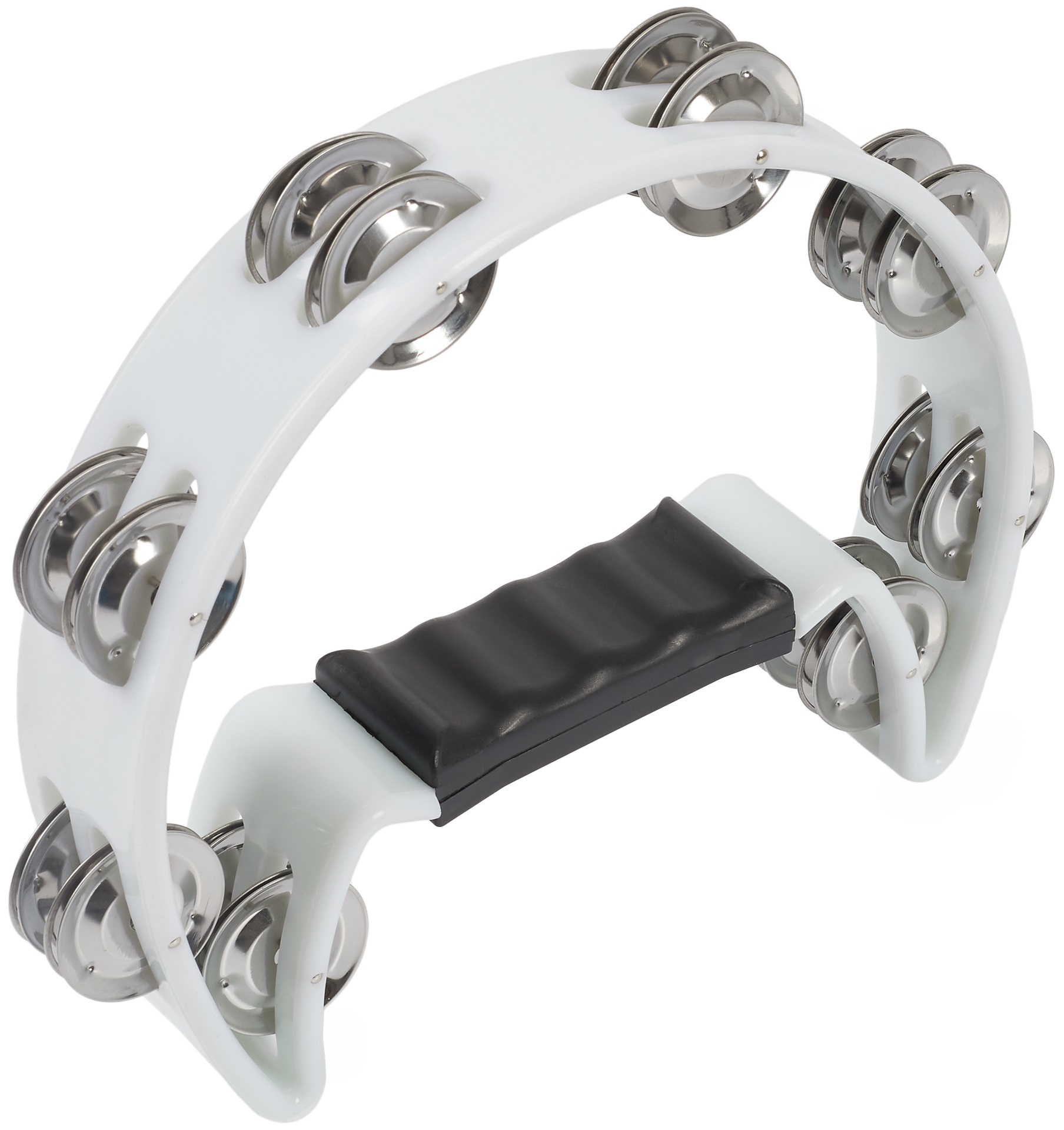 Levně PP World Percussion Headless Tambourine ~ White
