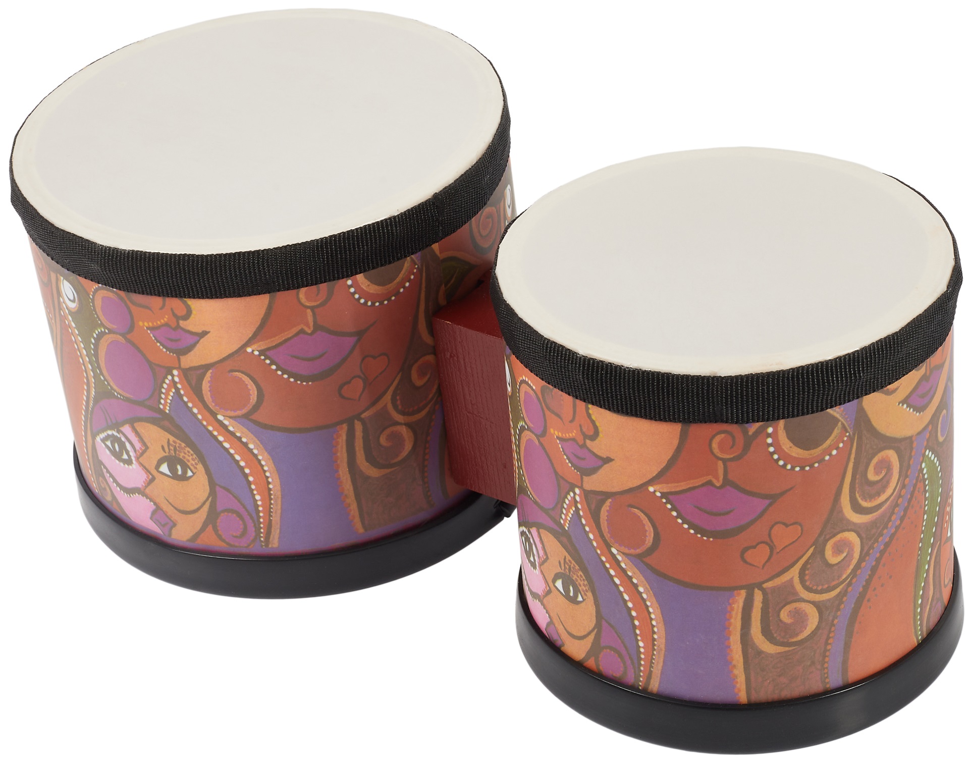 PP World Percussion Mini Bongos with Beaters (obrázek 3)