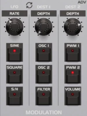 GFORCE Oberheim OB-X (obrázek 6)