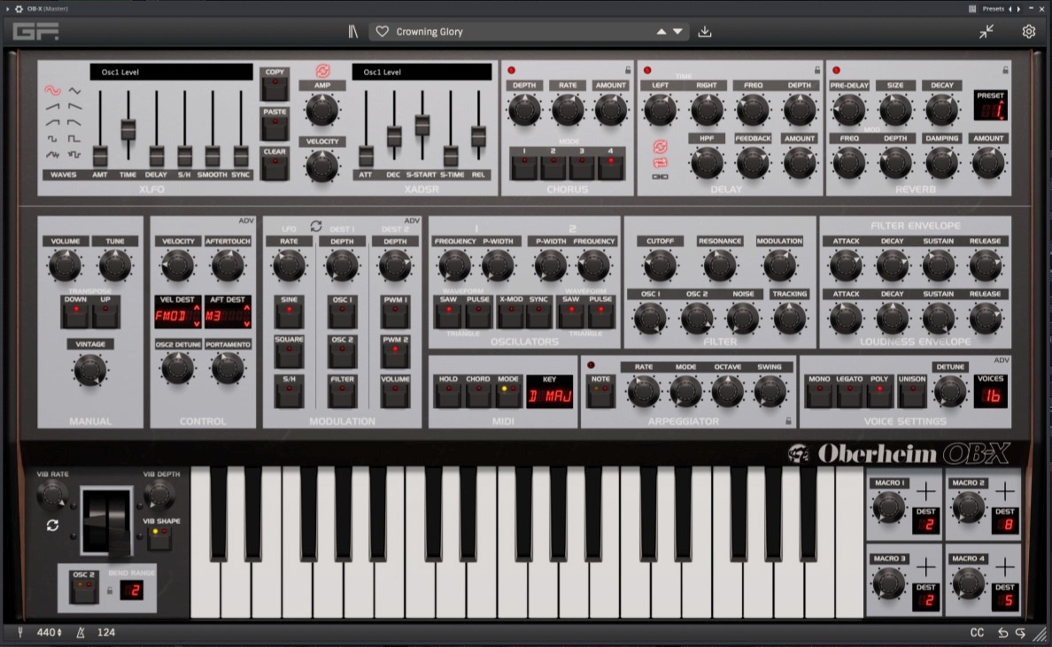 GFORCE Heritage Synth bundle (obrázek 6)