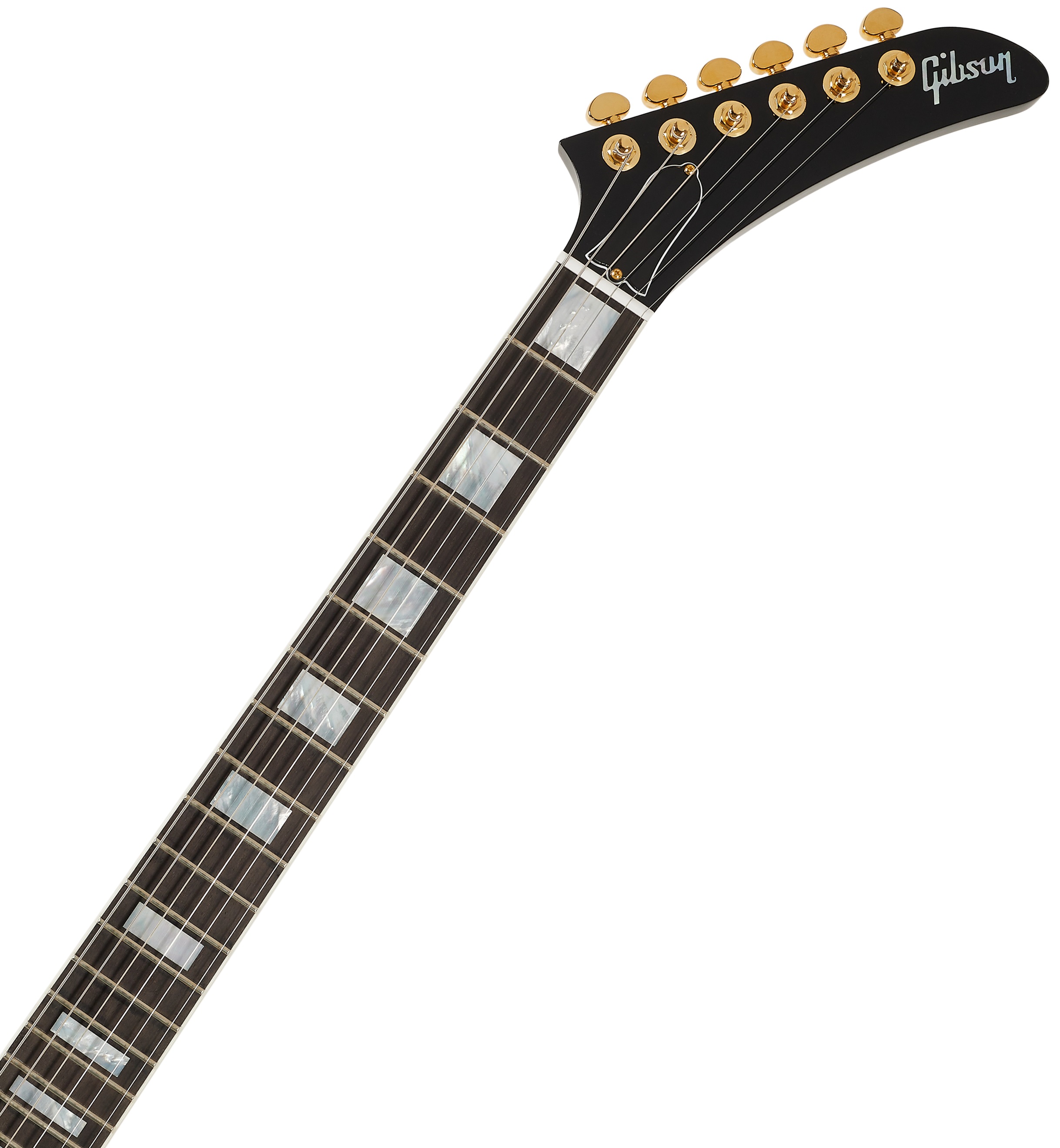 Gibson Custom Explorer Custom w/ Ebony Fingerboard Gloss Ebony (obrázek 4)