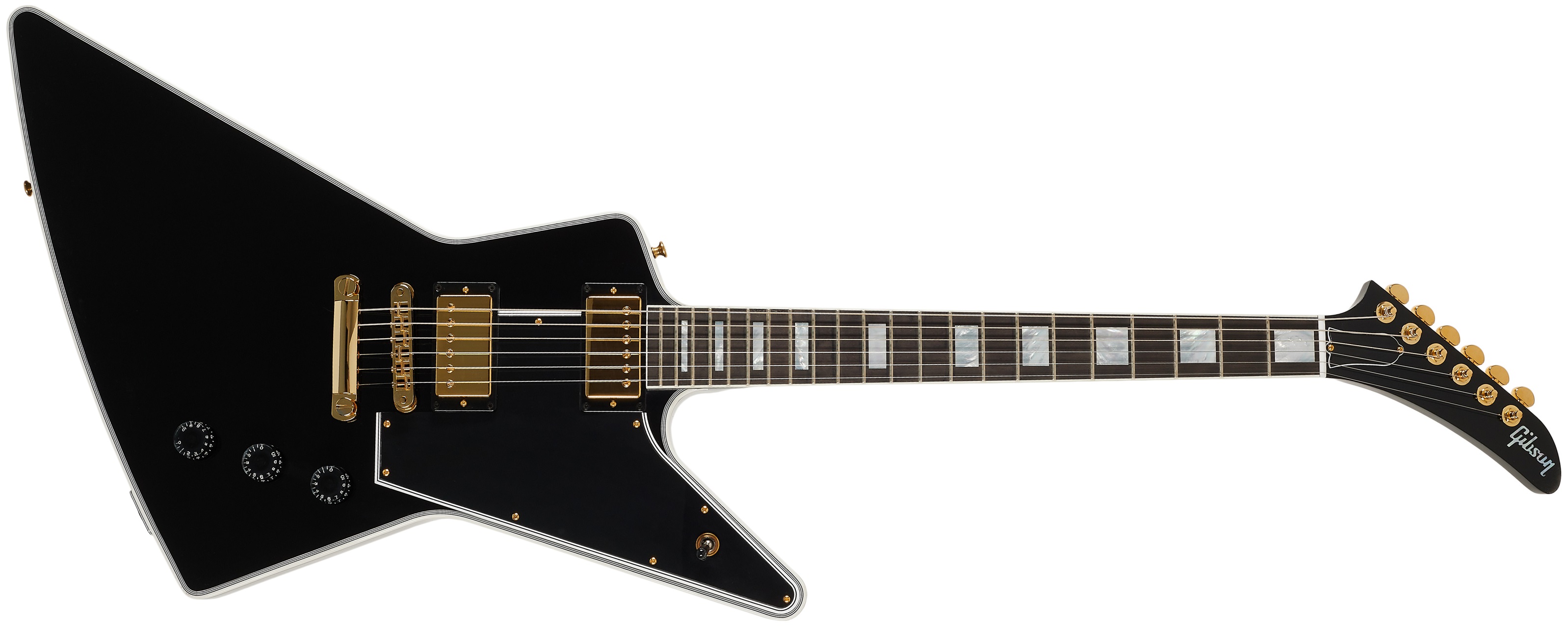 Gibson Custom Shop Explorer Custom w/ Ebony Fingerboard Gloss Ebony