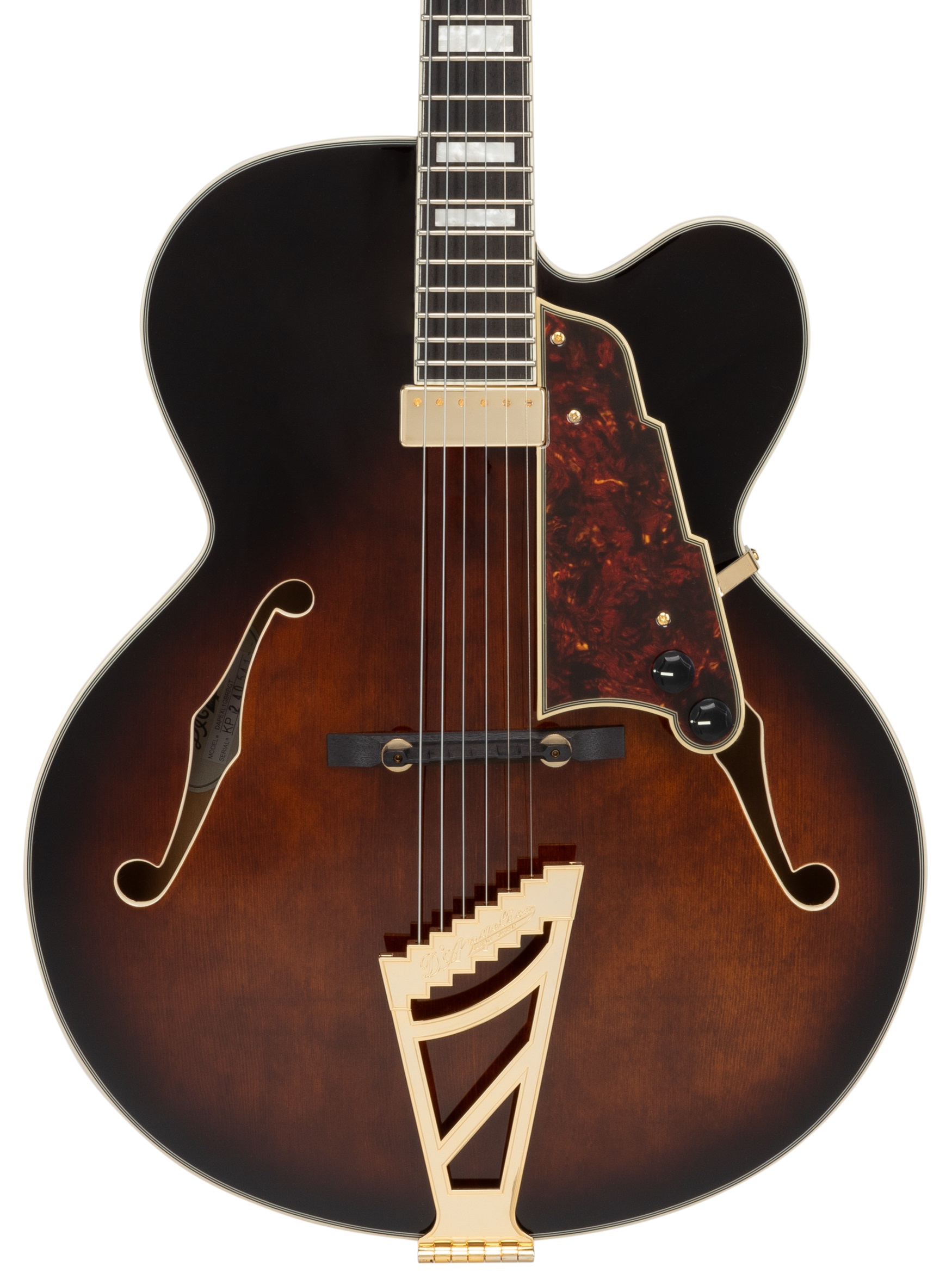 D'Angelico Premier EXL-1 Brown Burst (obrázek 4)