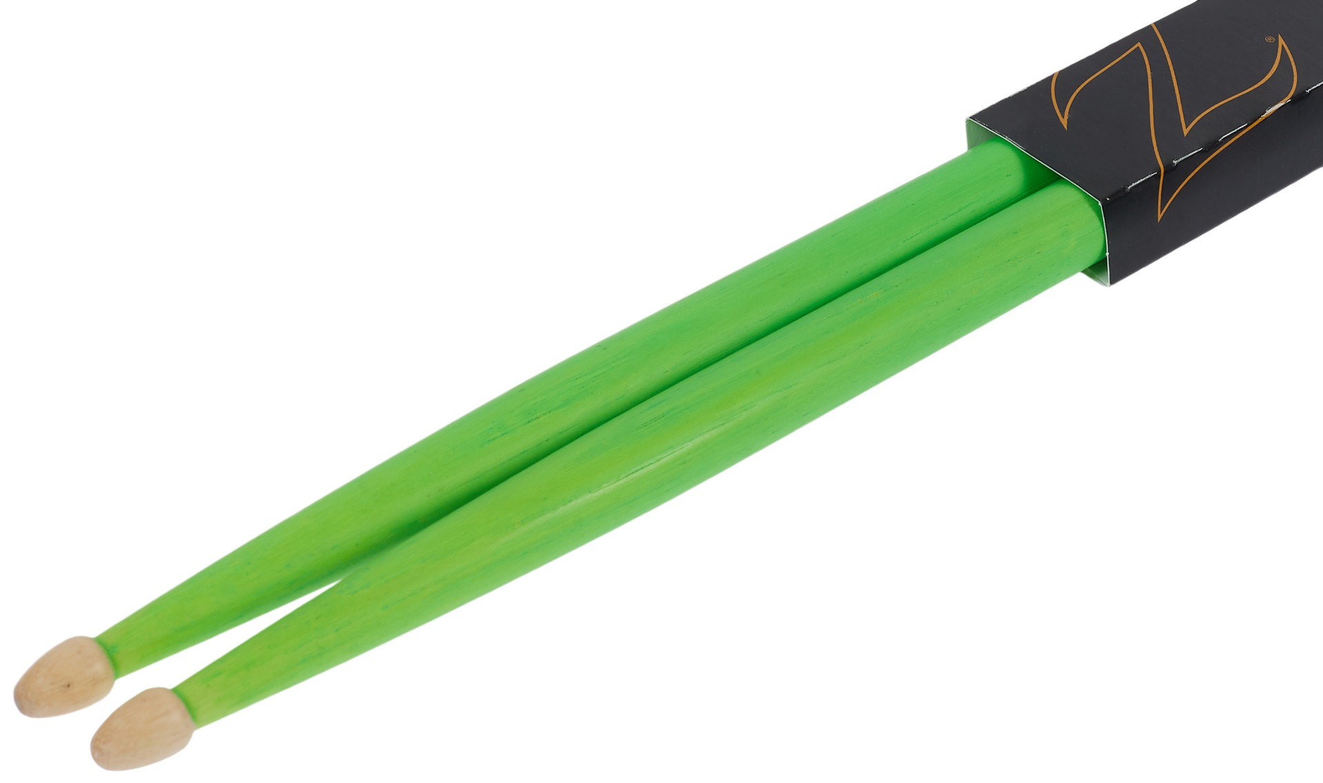 Zildjian 5A Acorn Wood Neon Green (obrázek 3)