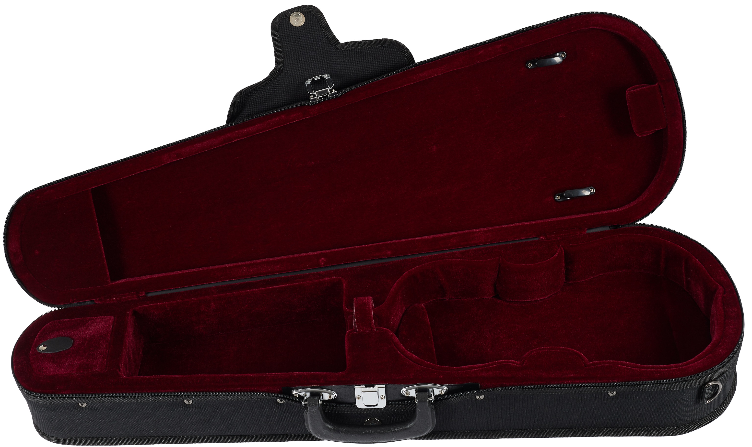 Eastman ST Violin Case 4/4, Black/Red (obrázek 7)