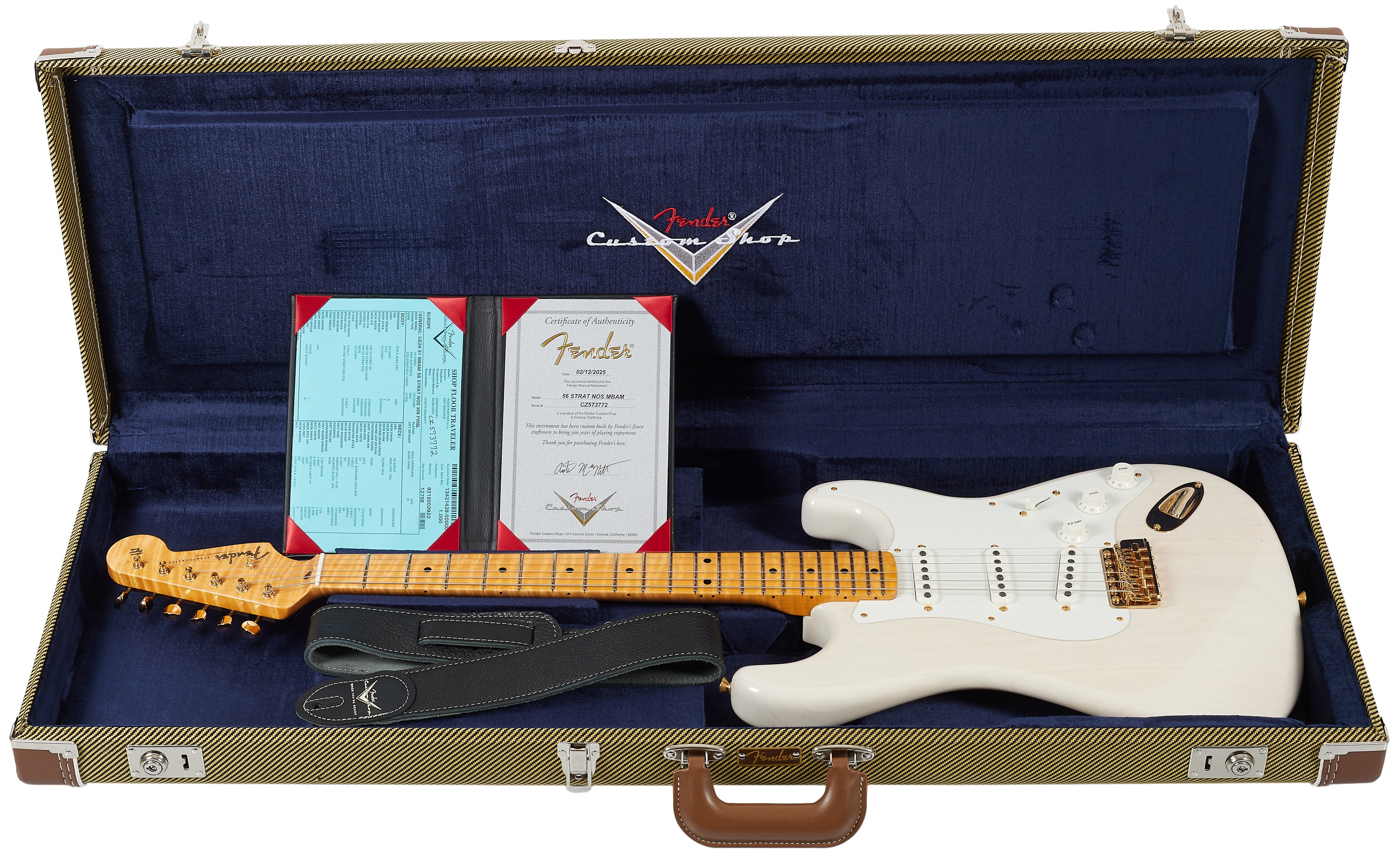 Fender Custom Shop 56 Stratocaster Masterbuilt Austin MacNutt NOS (obrázek 6)