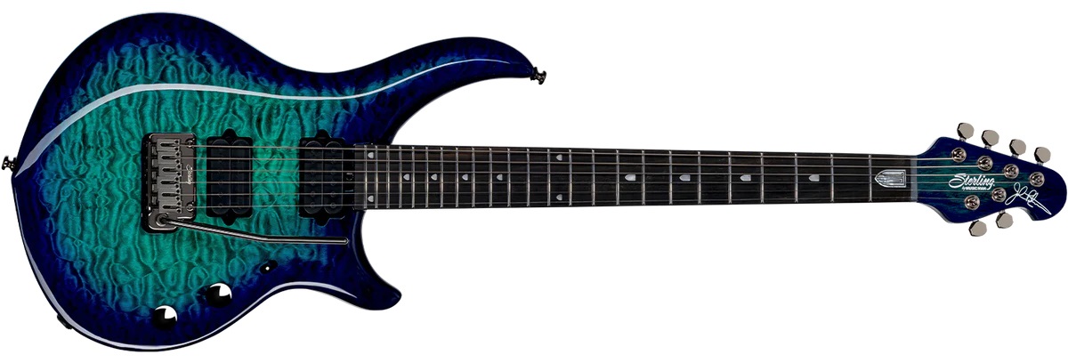 Levně Sterling by Music Man Majesty MAJ200X QM Cerulean Paradise
