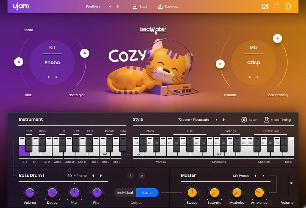Levně UJAM COZY