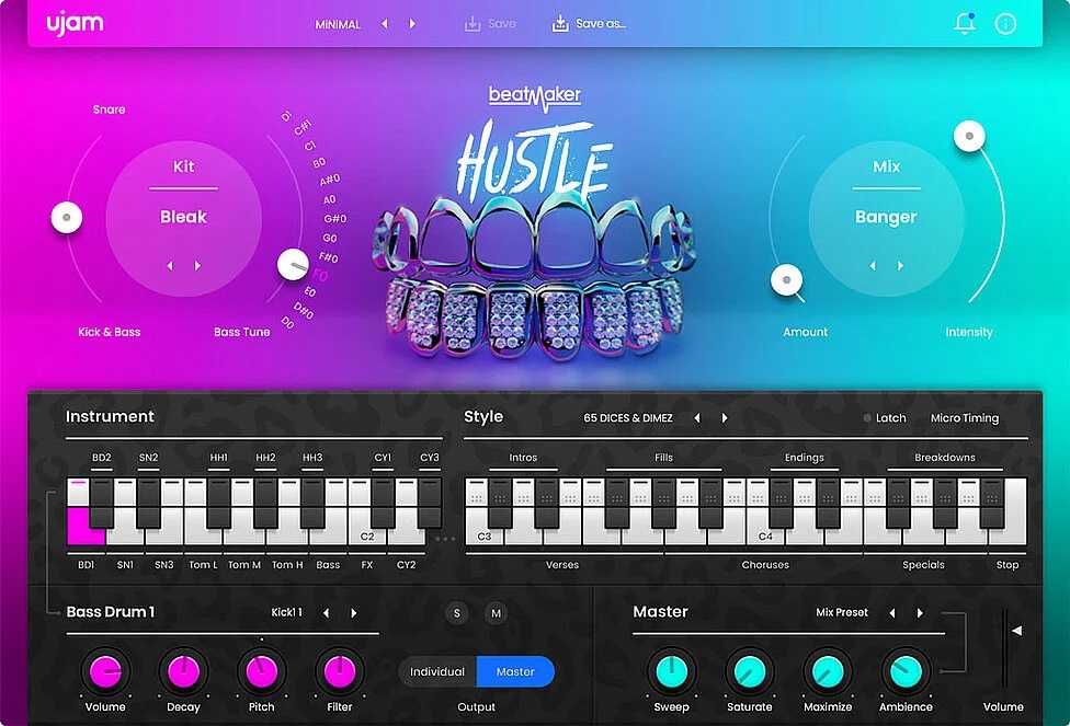 Levně UJAM HUSTLE 2