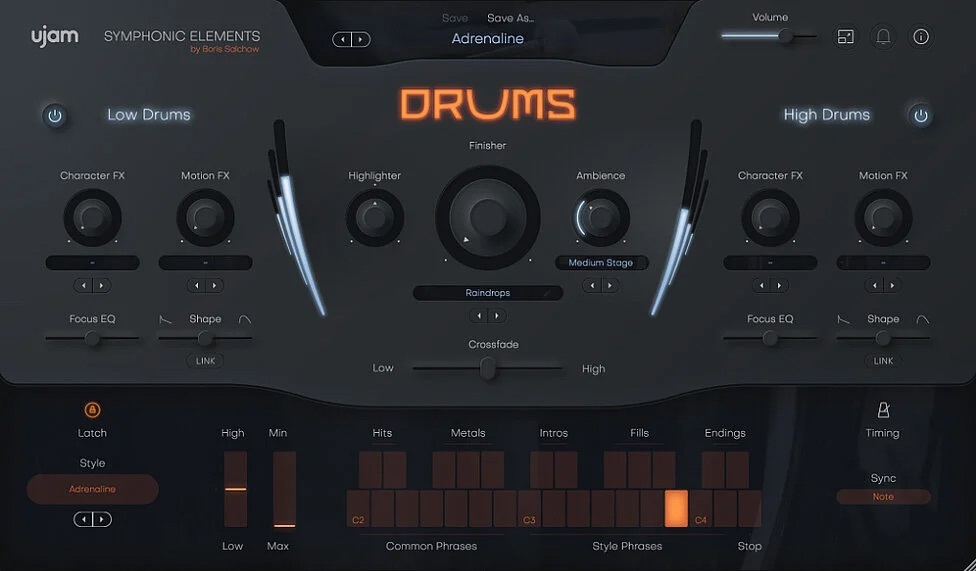 Levně UJAM DRUMS