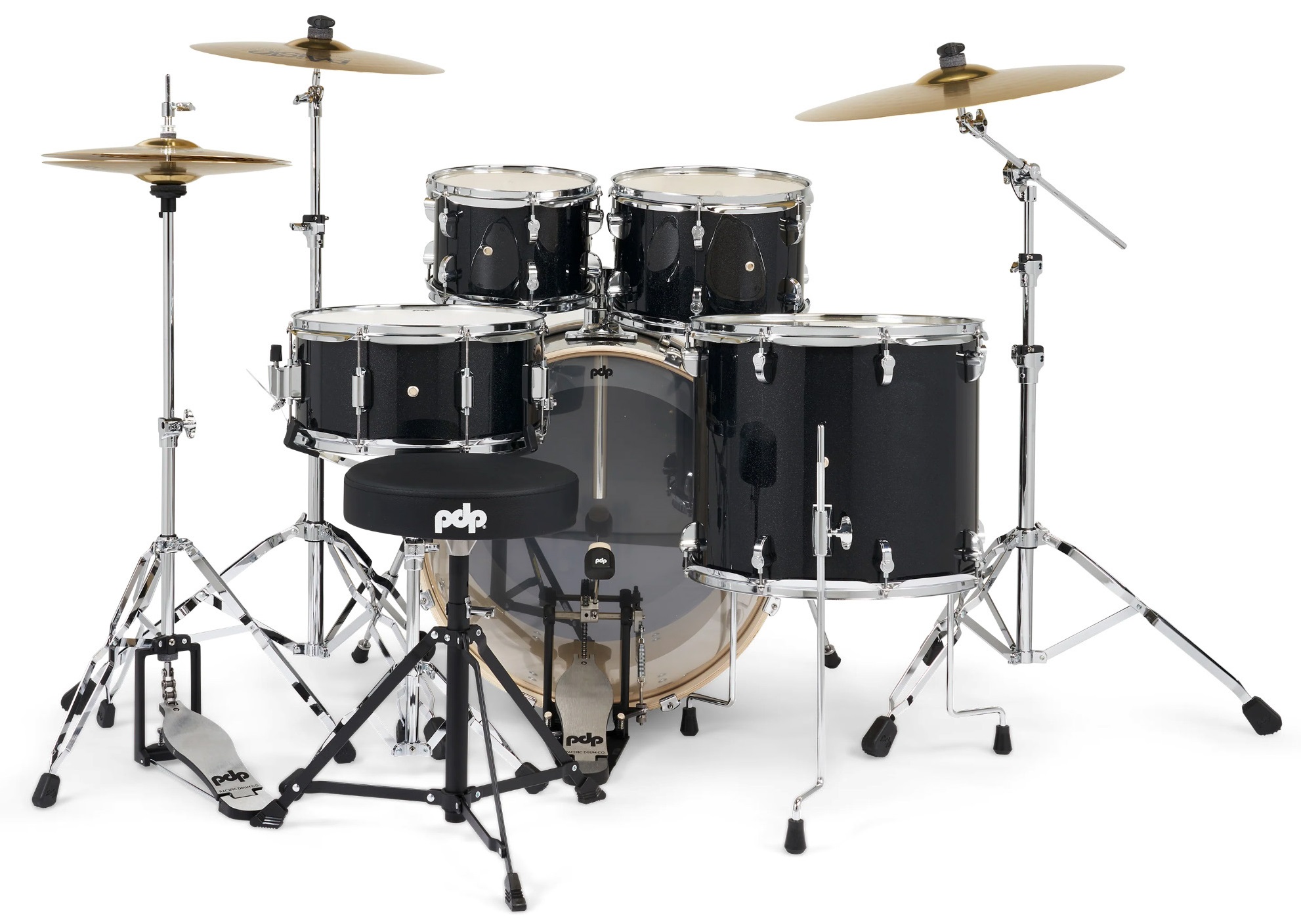 PDP Mainstage Black Sparkle Rock Set (obrázek 3)