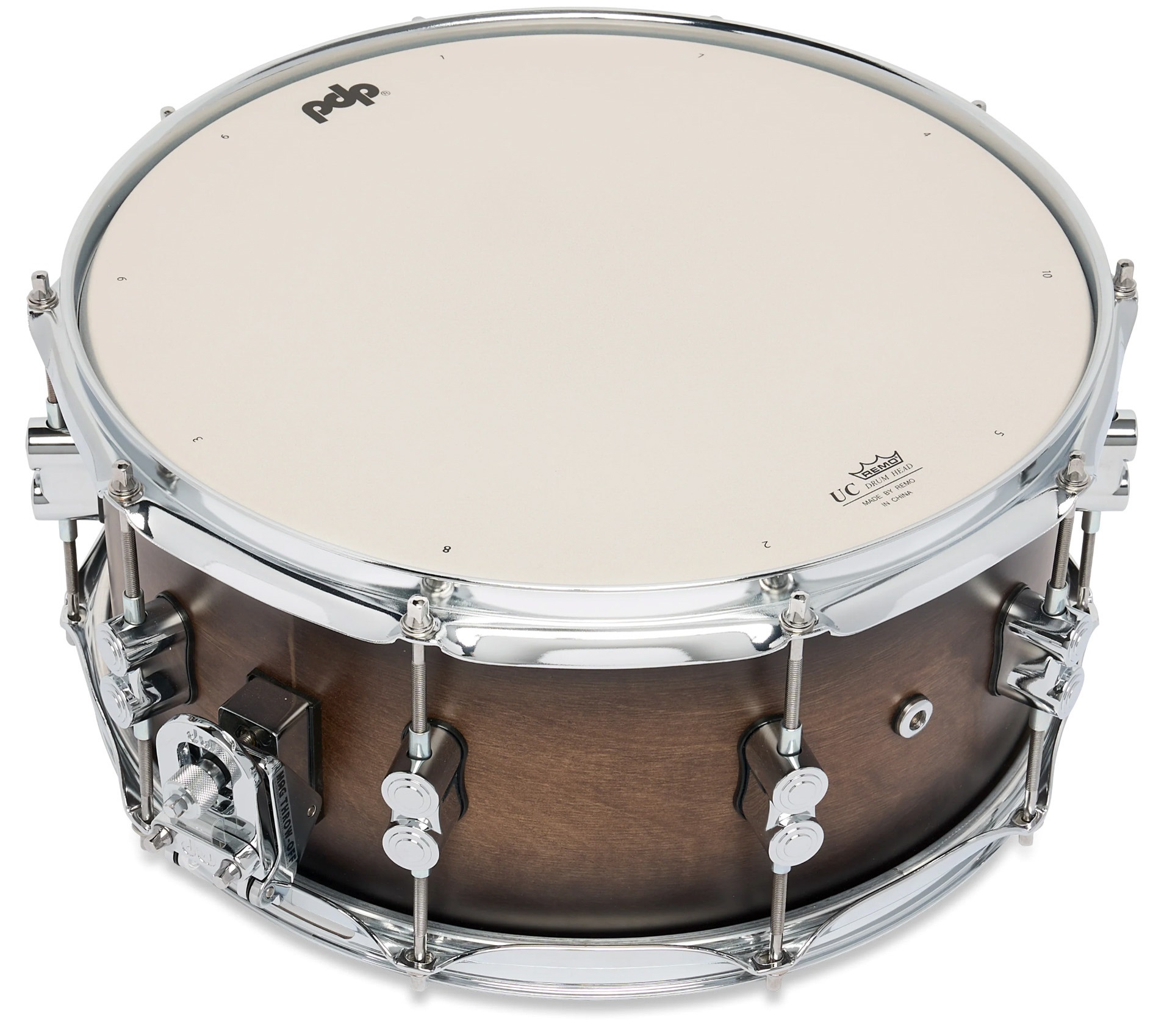 PDP 14" x 6,5" Concept Maple Satin Charcoal Burst Lacquer (obrázek 4)