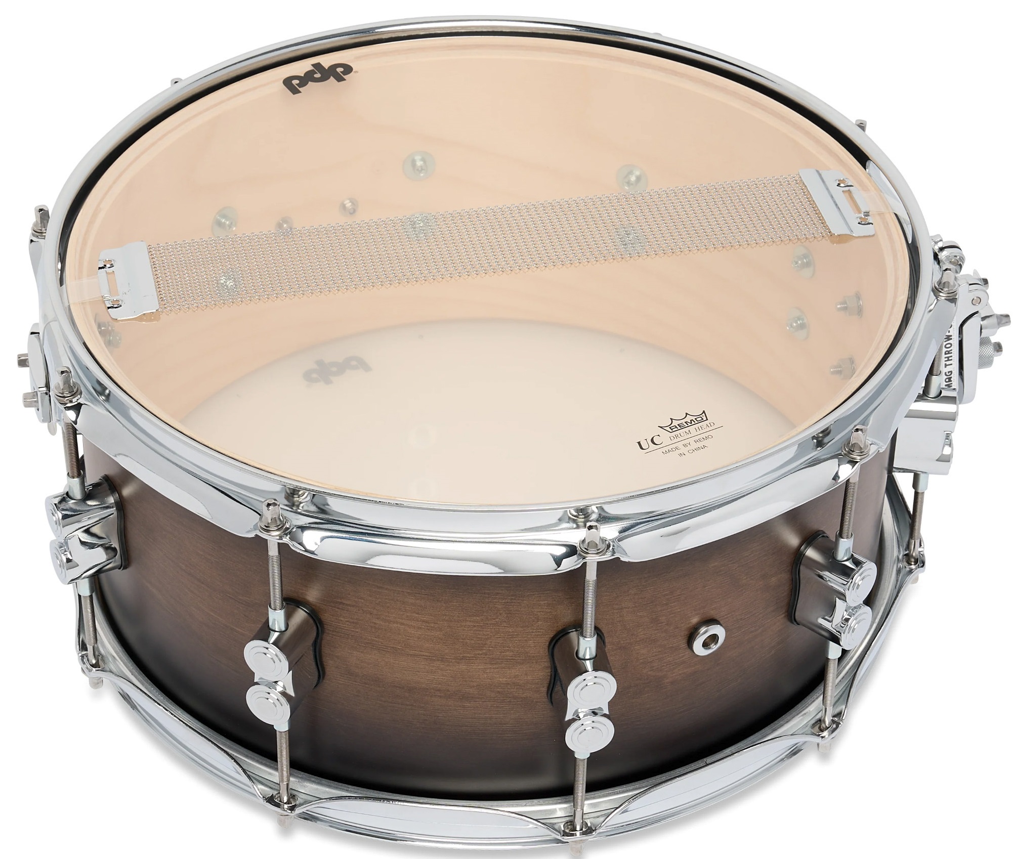 PDP 14" x 6,5" Concept Maple Satin Charcoal Burst Lacquer (obrázek 5)