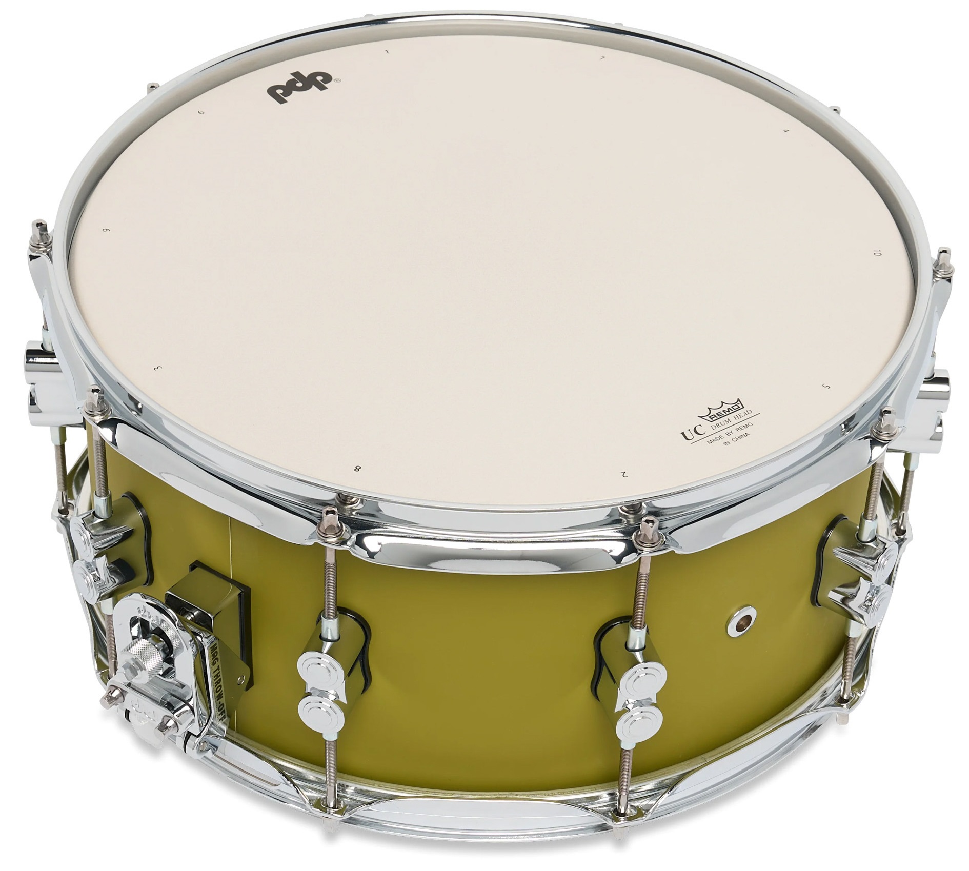 PDP 14" x 6,5" Concept Maple Satin Olive CR HW 6.5x14 (obrázek 4)
