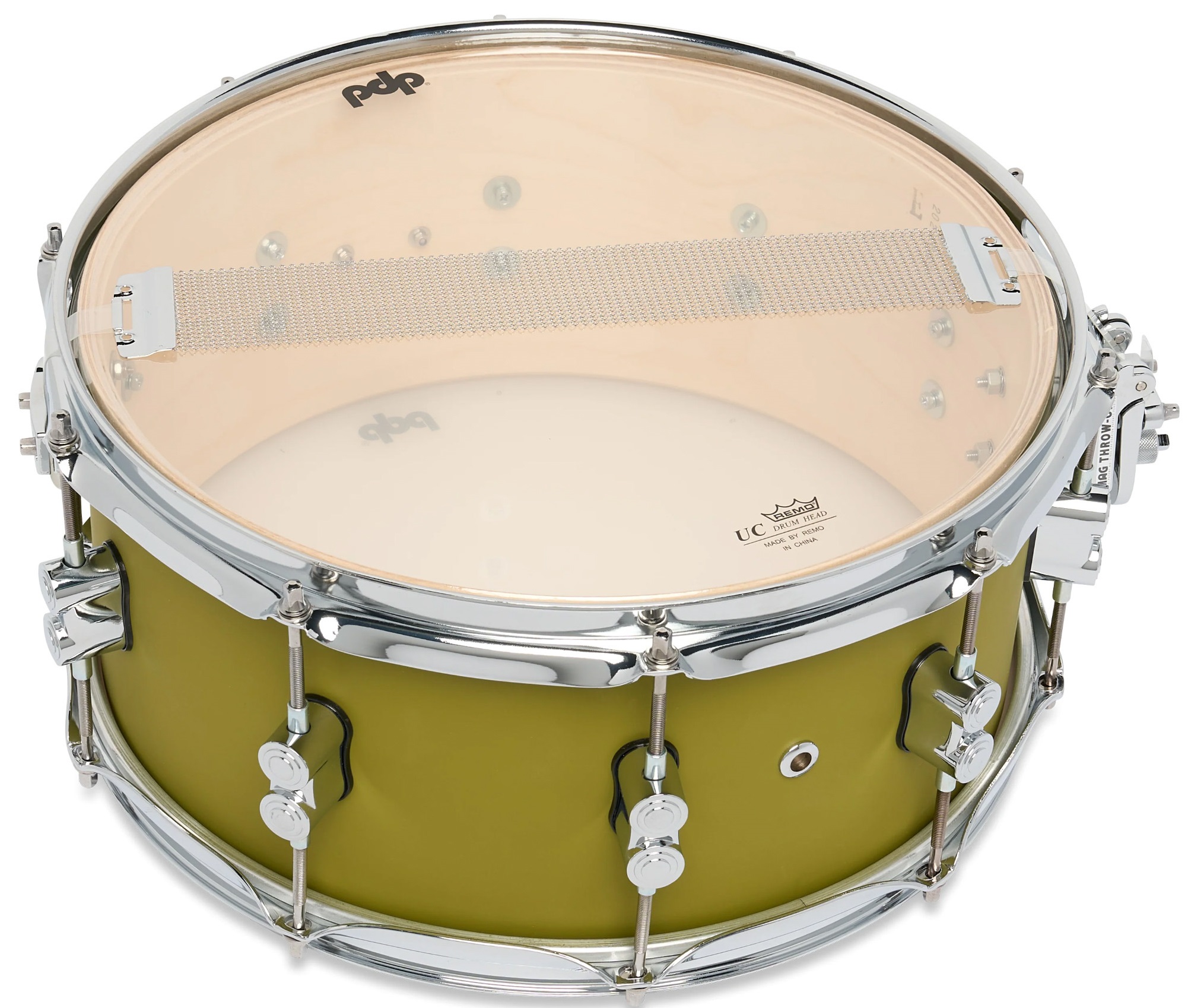 PDP 14" x 6,5" Concept Maple Satin Olive CR HW 6.5x14 (obrázek 5)