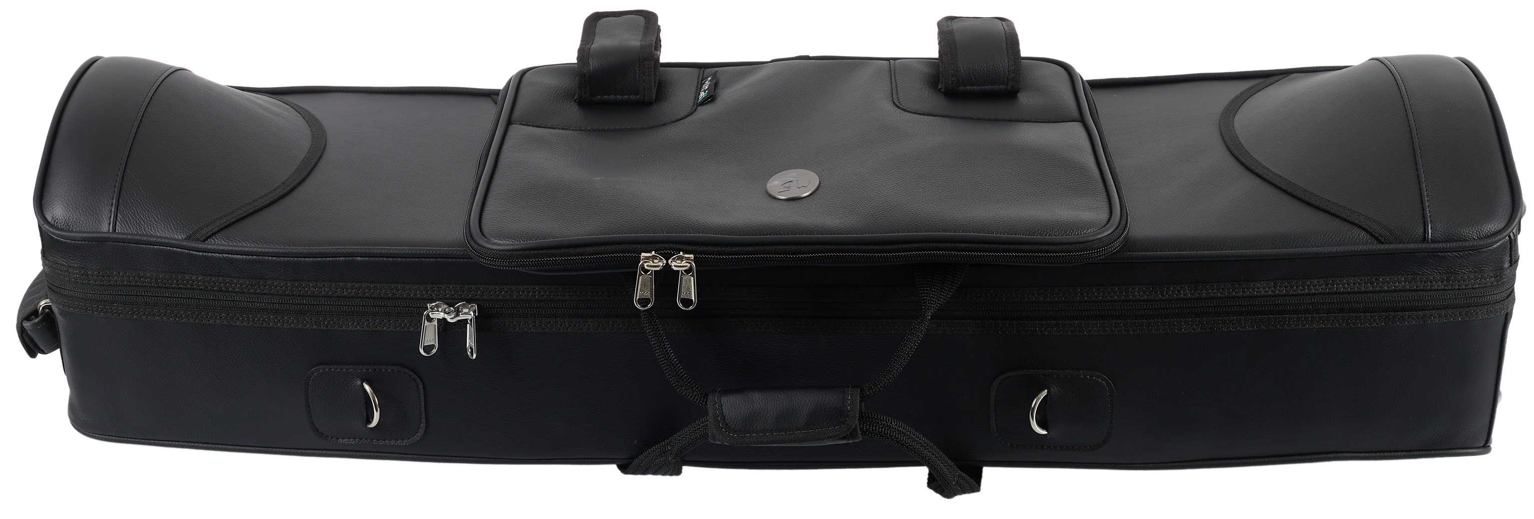Marcus Bonna MB Double Trombone Case (Tenor and Alto), Black Leather (obrázek 4)