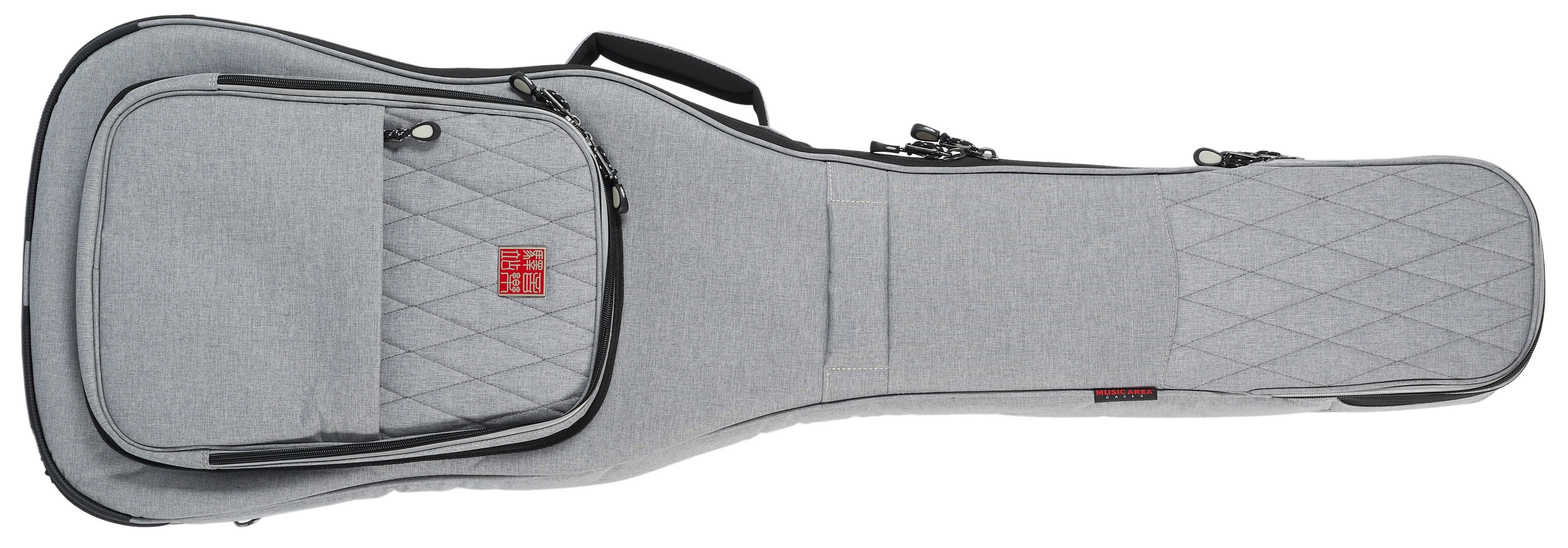 Levně Music Area TANG30 Electric Bass Case Gray