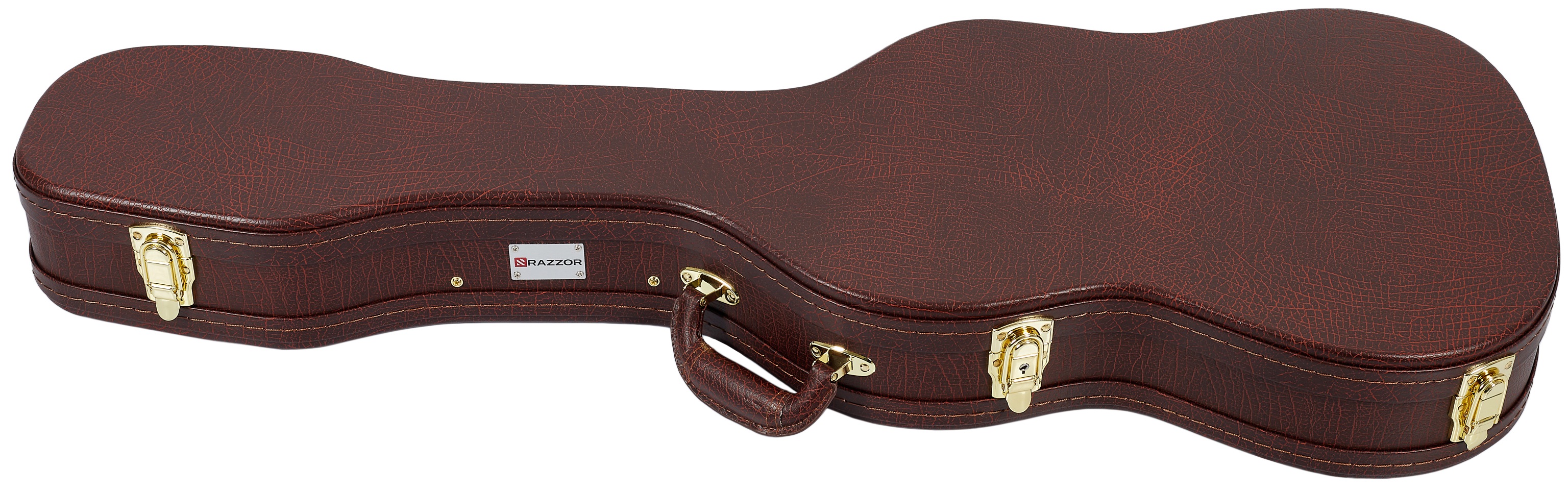 Razzor Woodline Shaped Electric Guitar Brown (obrázek 3)
