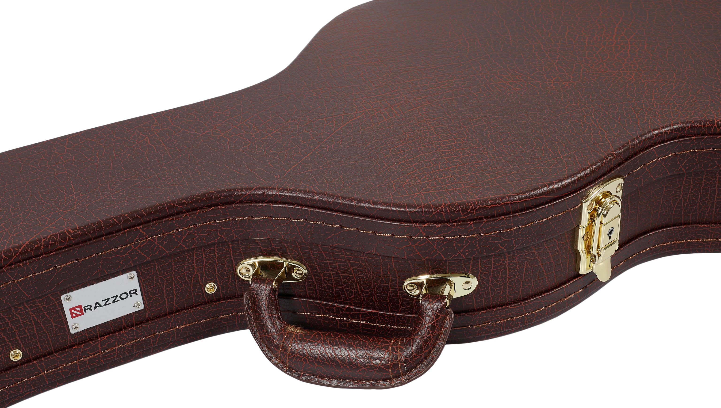 Razzor Woodline Shaped Electric Guitar Brown (obrázek 5)