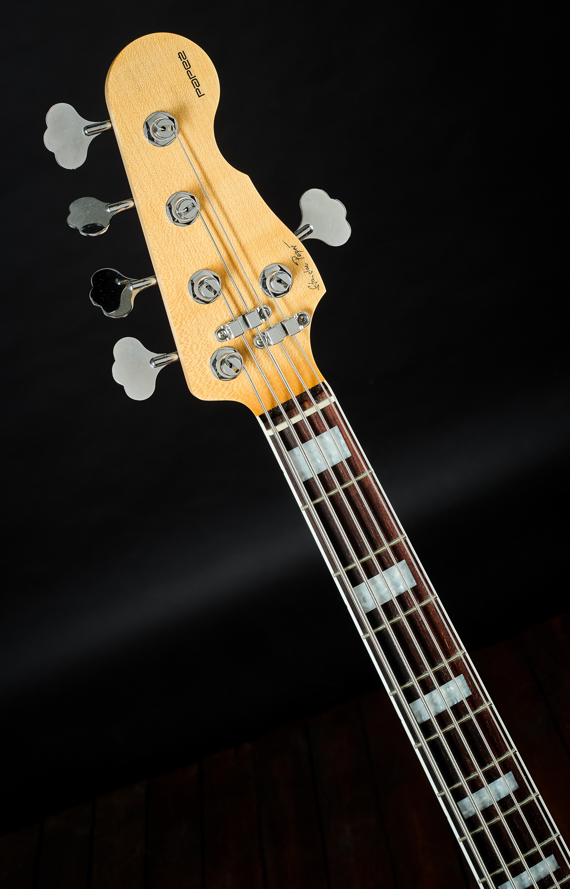 Papež Jazz Bass 5 Custom Trans Red (obrázek 5)