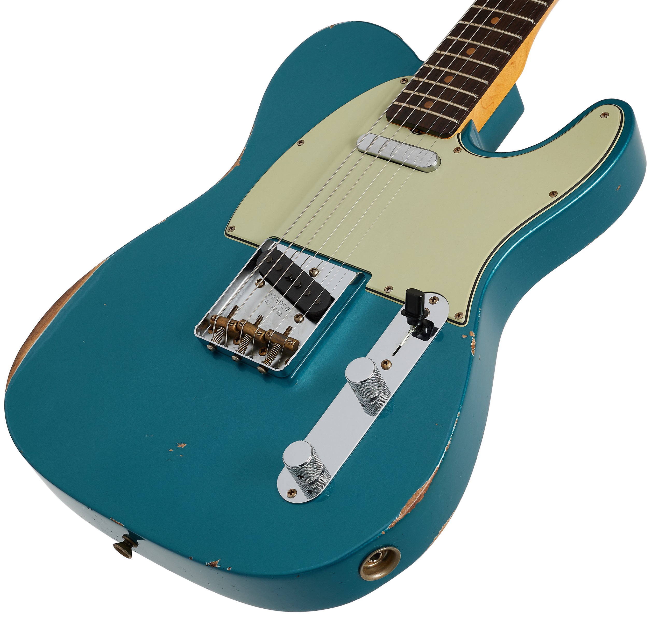 Fender Custom Shop 60 Telecaster Relic Aged Ocean Turquoise (obrázek 3)