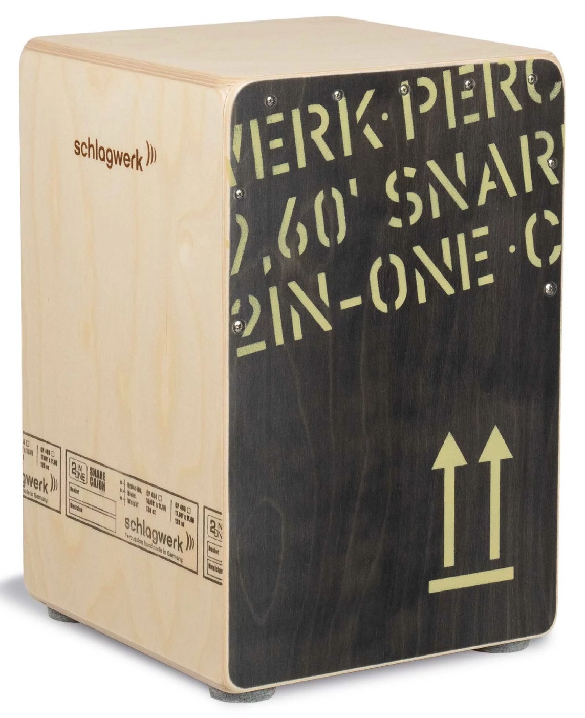 Schlagwerk CP403BLK 2inOne Black Cajon