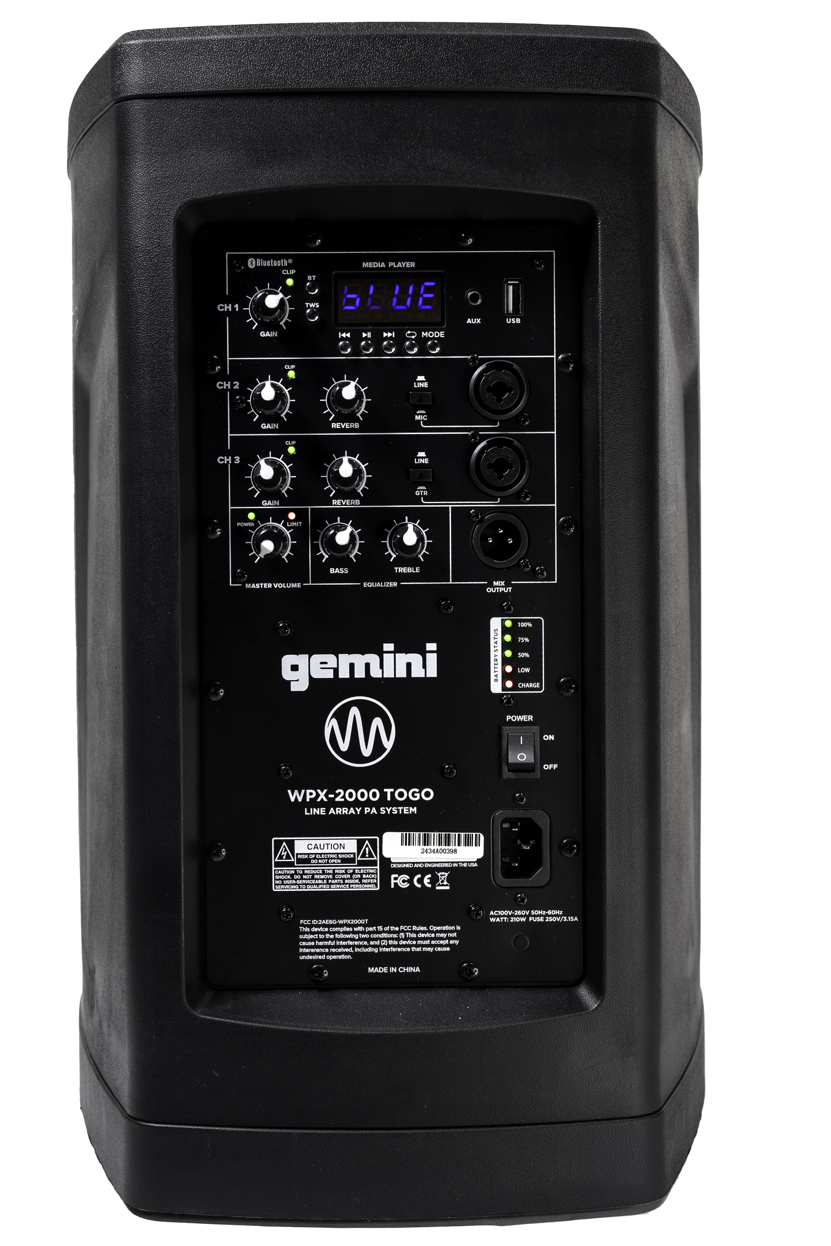 Gemini WPX-2000TOGO (obrázek 13)