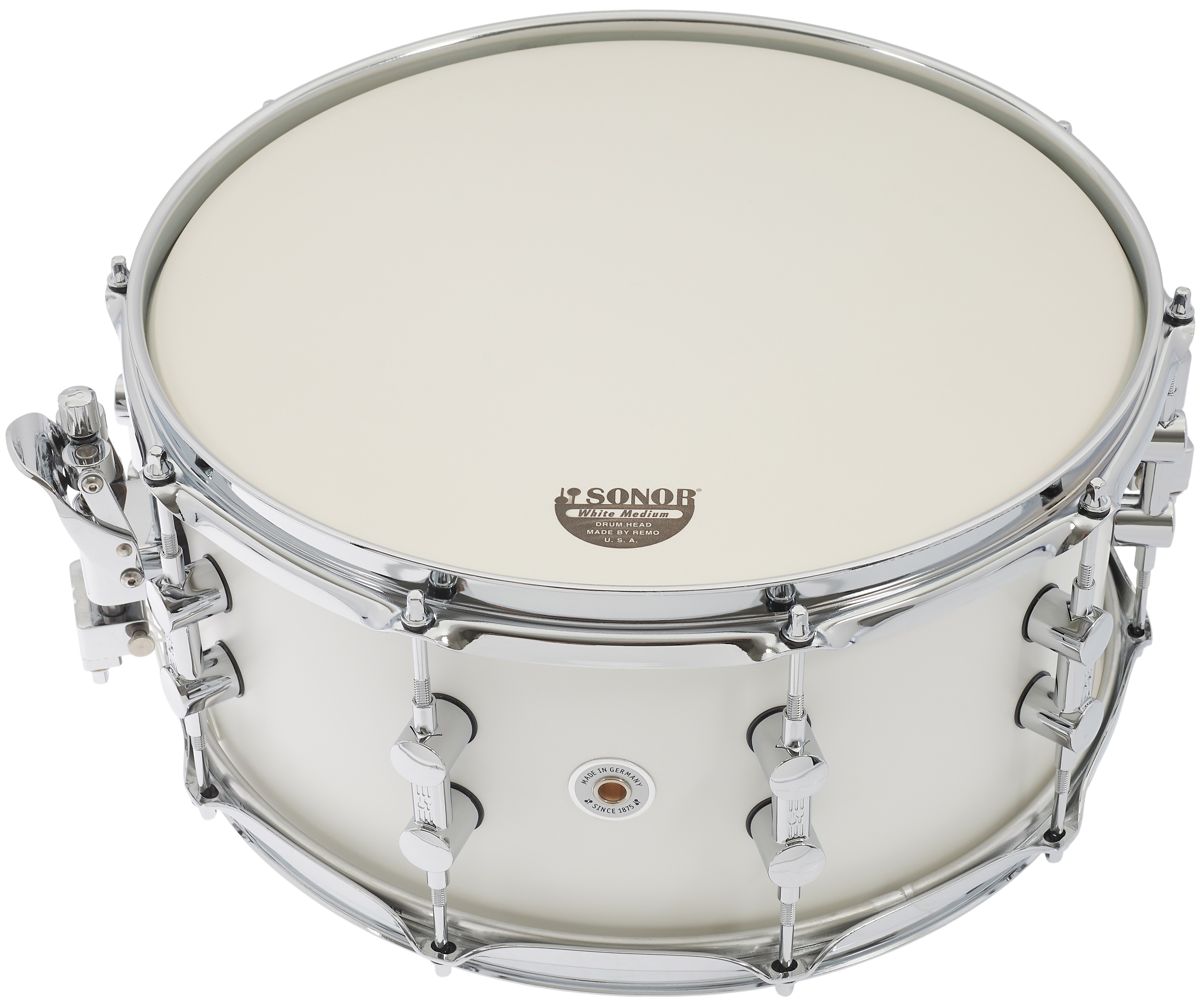 Sonor 14" x 6,5" SQ1 Satin Pure White (obrázek 3)