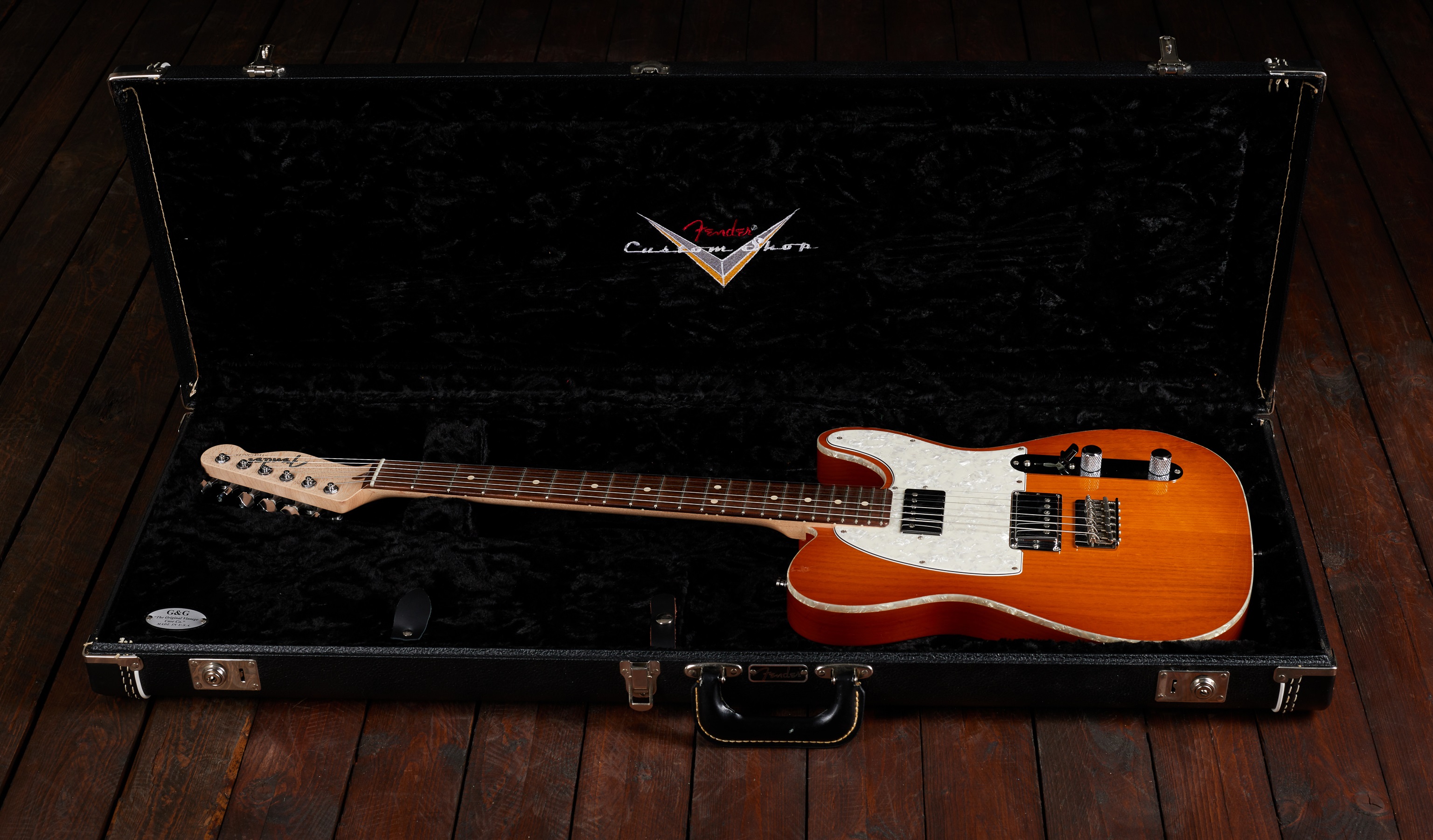 Fender Custom Shop 2013 Dennis Galuszka Masterbuilt Custom DLX Telecas (obrázek 7)