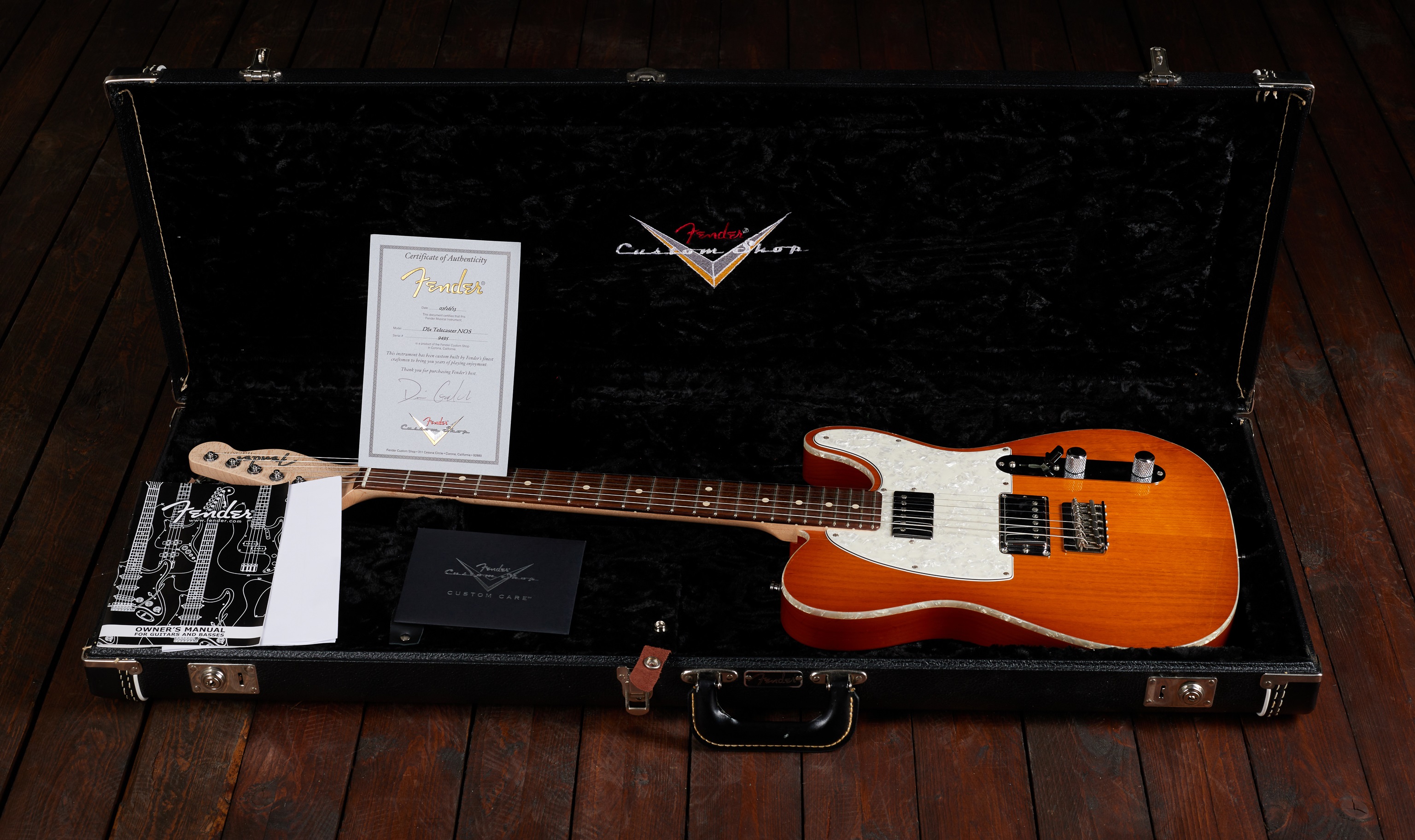Fender Custom Shop 2013 Dennis Galuszka Masterbuilt Custom DLX Telecas (obrázek 8)