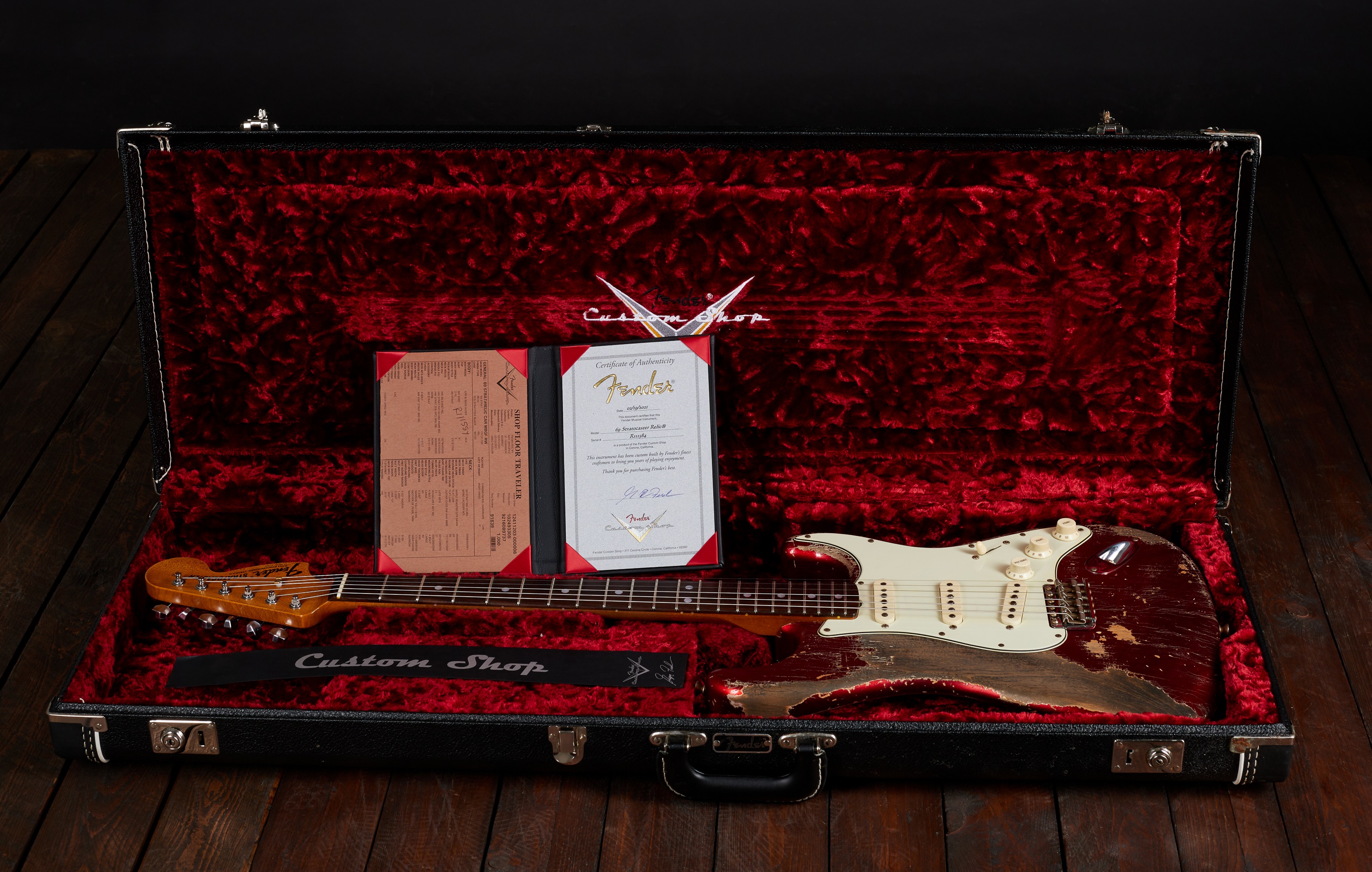 Fender Custom Shop 2021 Stratocaster 69 Relic Masterbuilt Greg Fessler (obrázek 10)