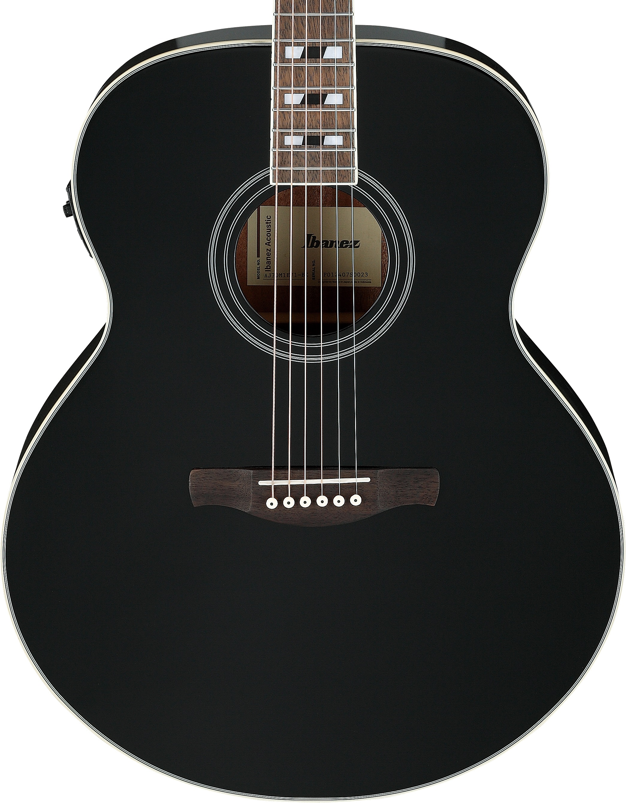 Ibanez AJ70M1E Black (obrázek 3)