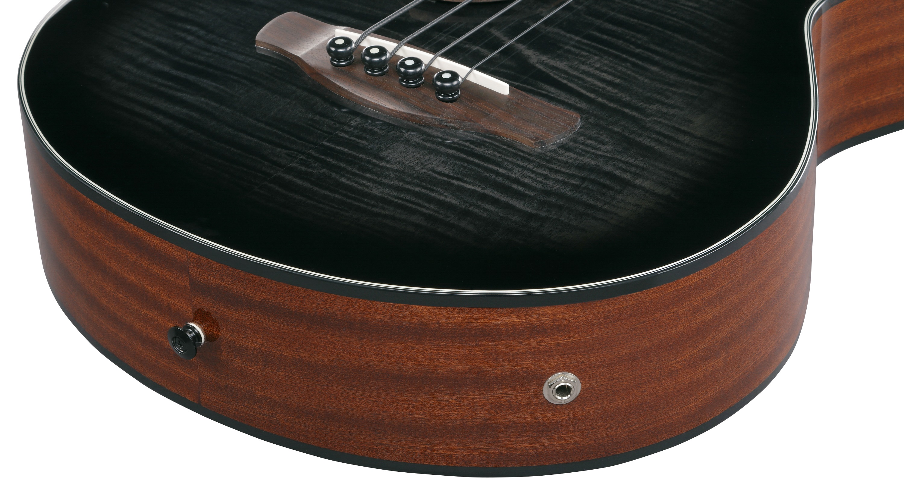 Ibanez AEGB25E Transparent Black (obrázek 5)