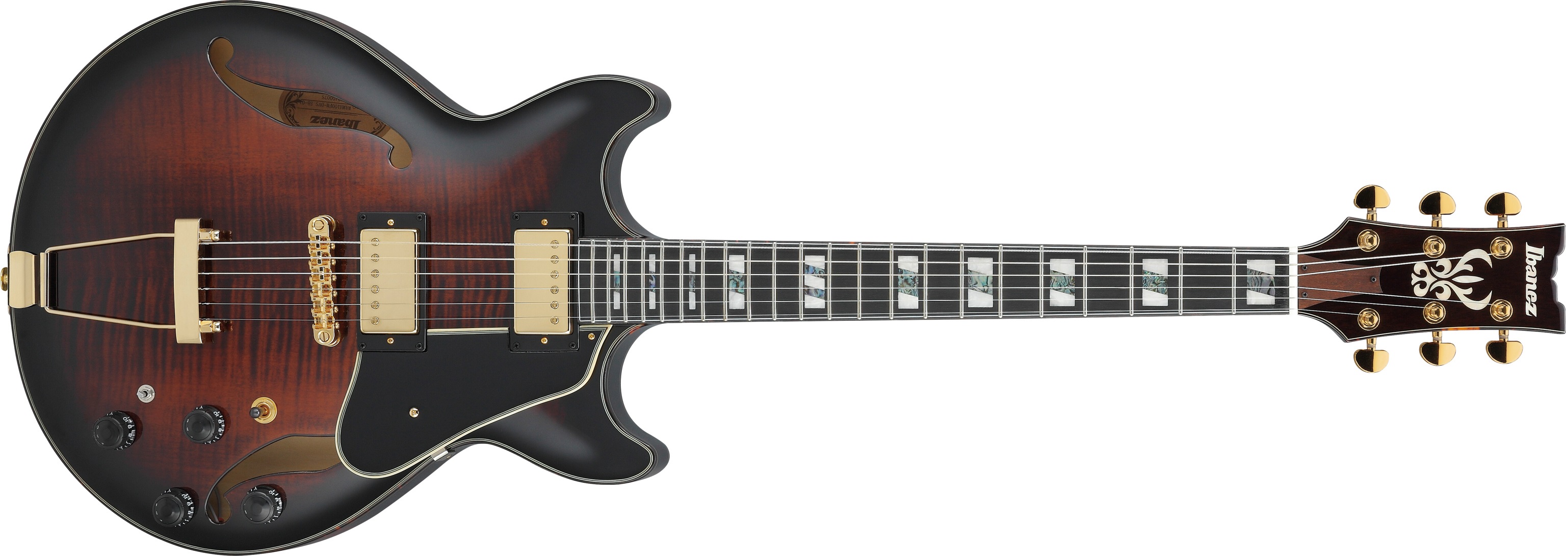 Levně Ibanez AMH100FM Dark Violin Sunburst