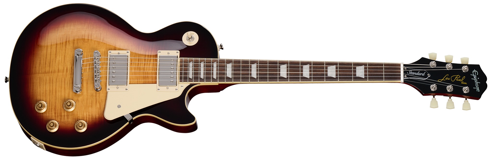 Levně Epiphone Les Paul Standard 50s Figured Bourbonon Burst