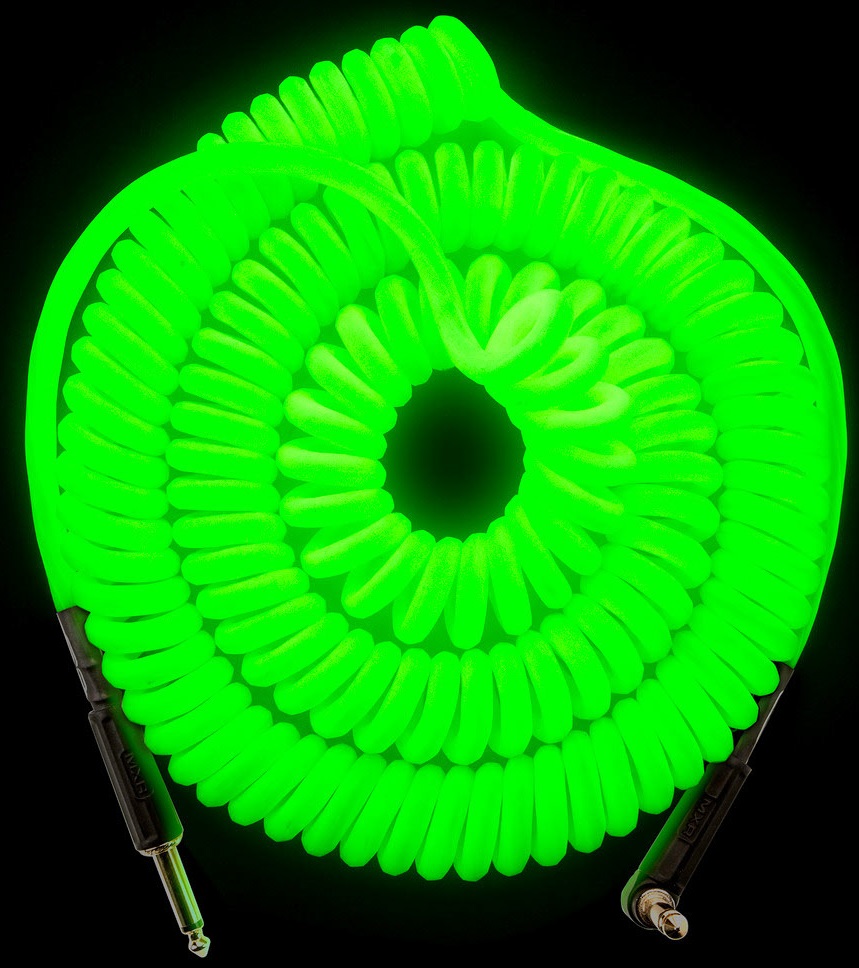 MXR 30 FT Coil Cable Glo Right/Straight (obrázek 3)